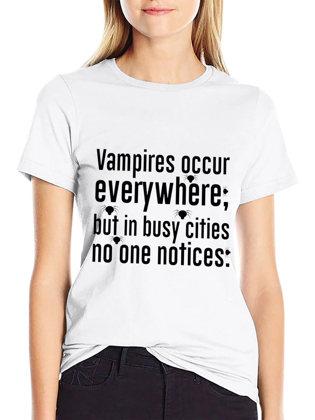 Vampire Humor Graphic Tee
