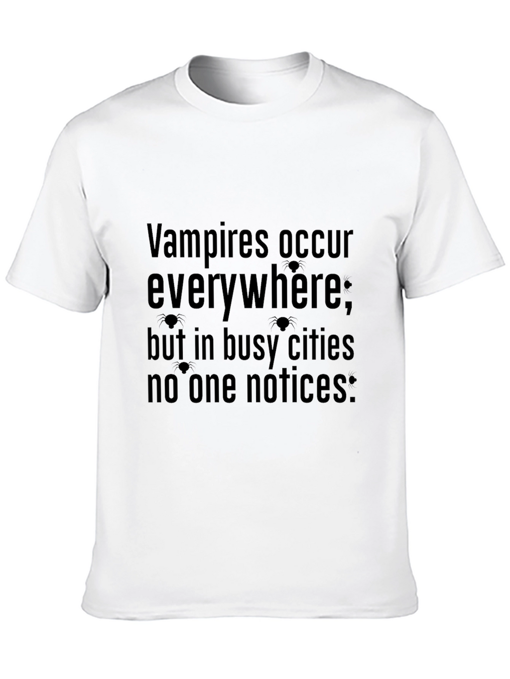 Vampire Humor Graphic Tee