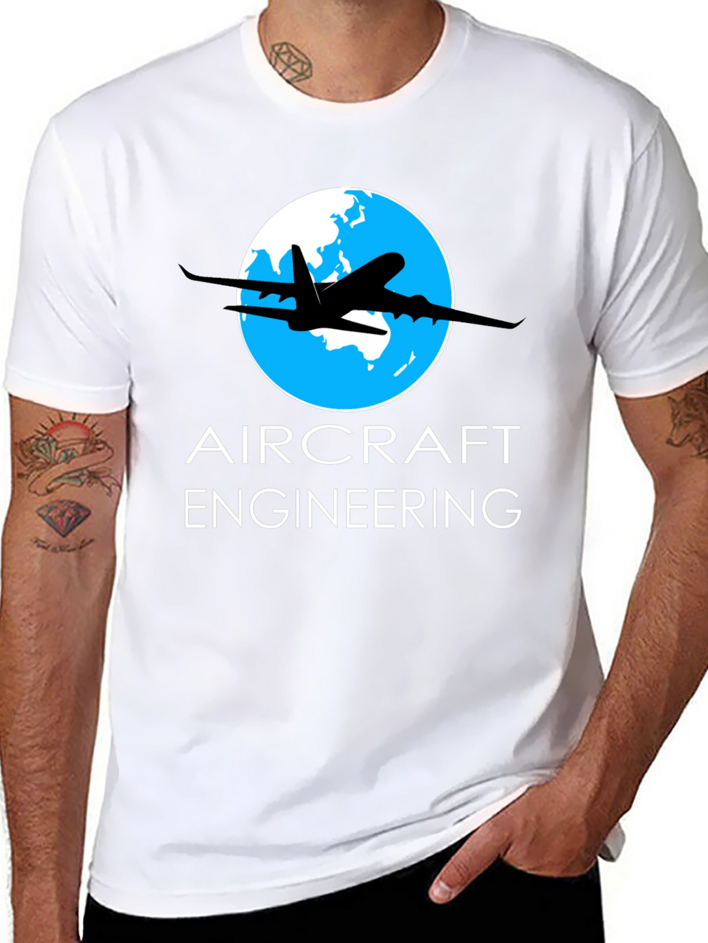 Aircraft Engineering T-Shirt Aviation Design