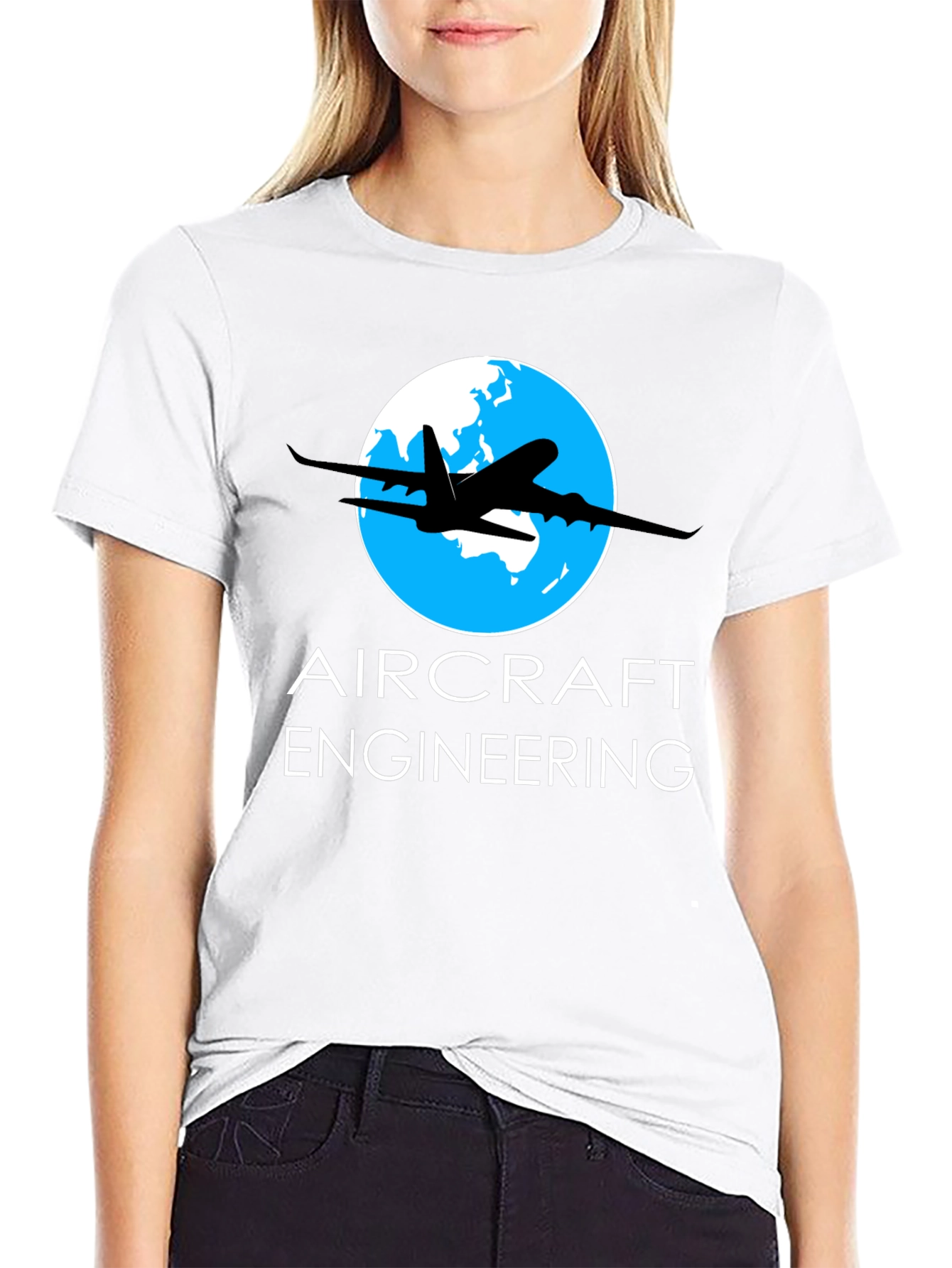 Aircraft Engineering T-Shirt Aviation Design