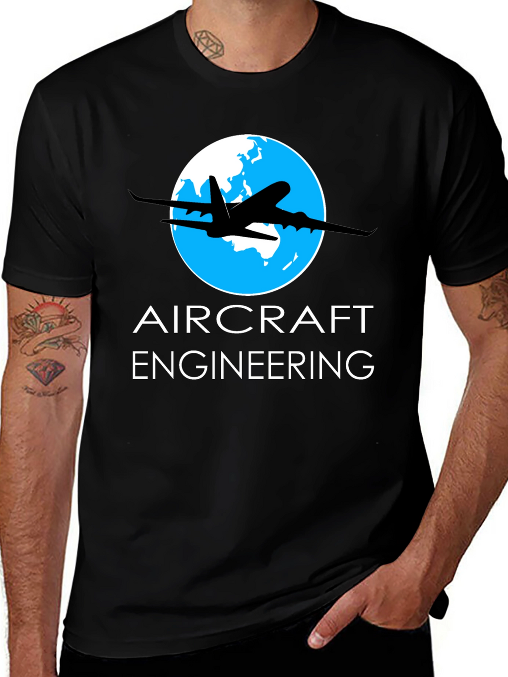 Aircraft Engineering T-Shirt Aviation Design