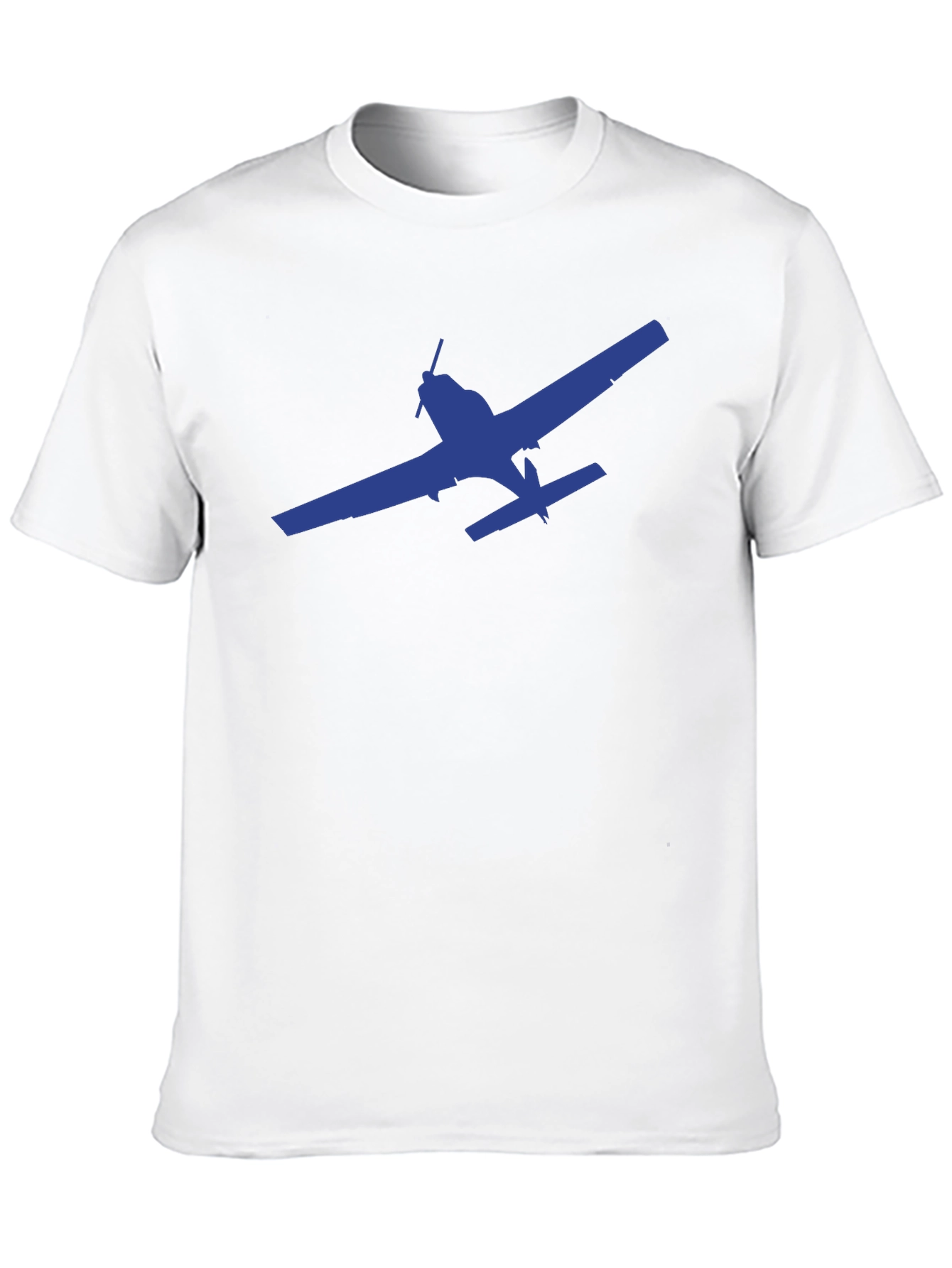 Airplane Graphic T-Shirt - Black Casual Tee