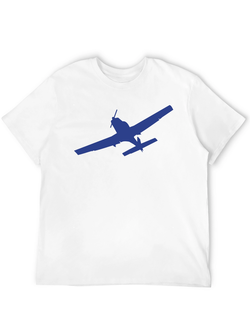 Airplane Graphic T-Shirt - Black Casual Tee