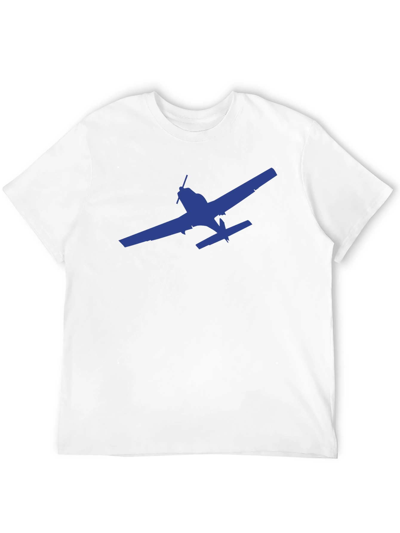 Airplane Graphic T-Shirt - Black Casual Tee
