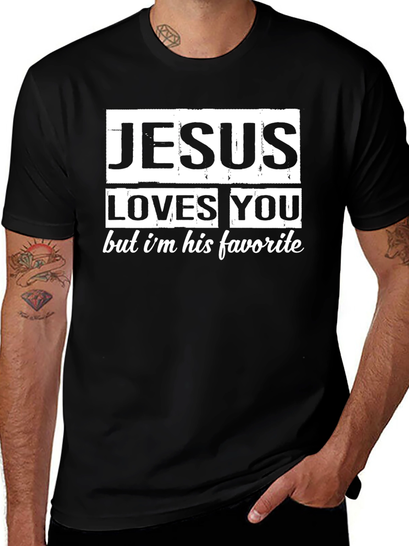 Jesus Loves You T-Shirt - Funny Christian Tee