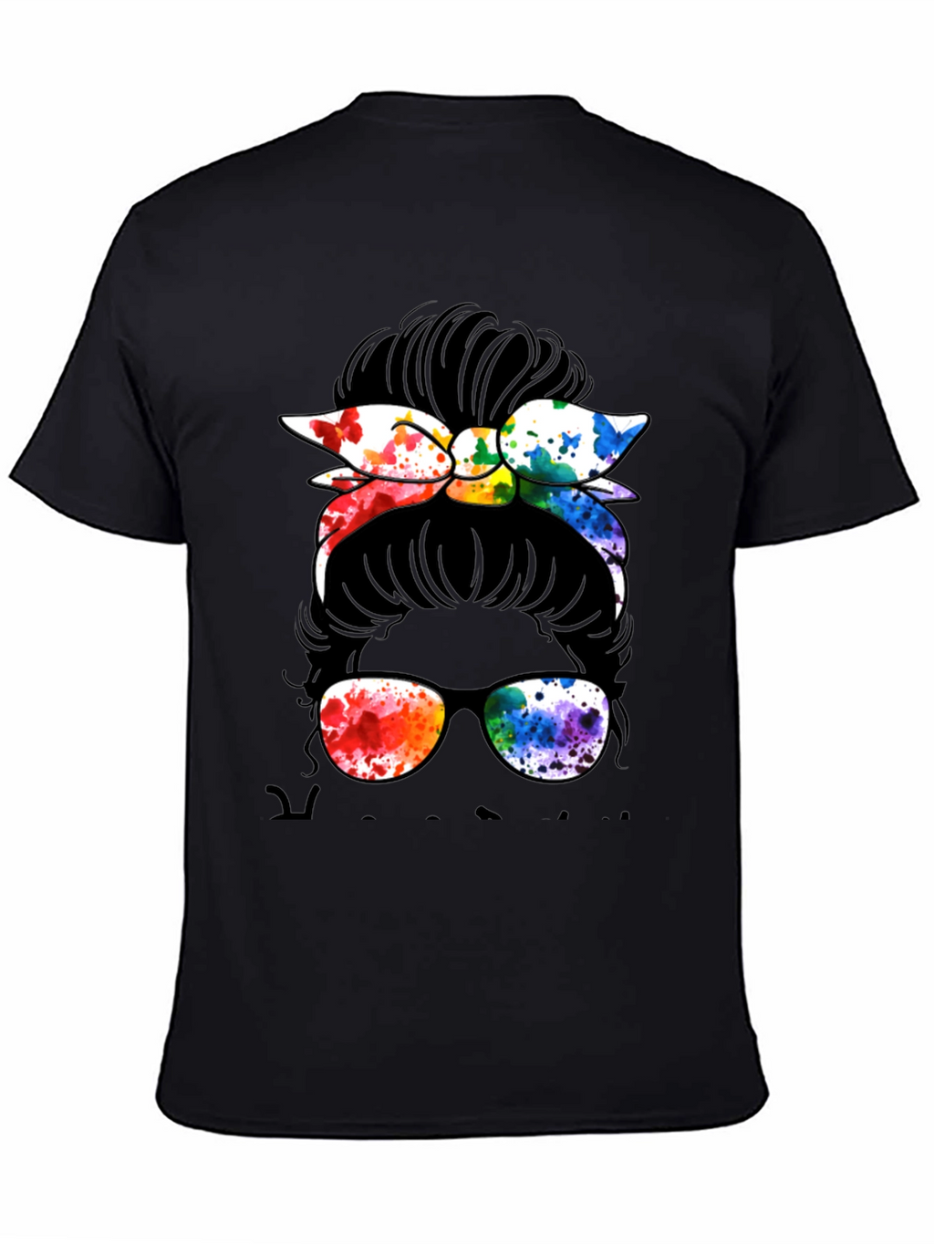 Messy Bun Pride T-Shirt