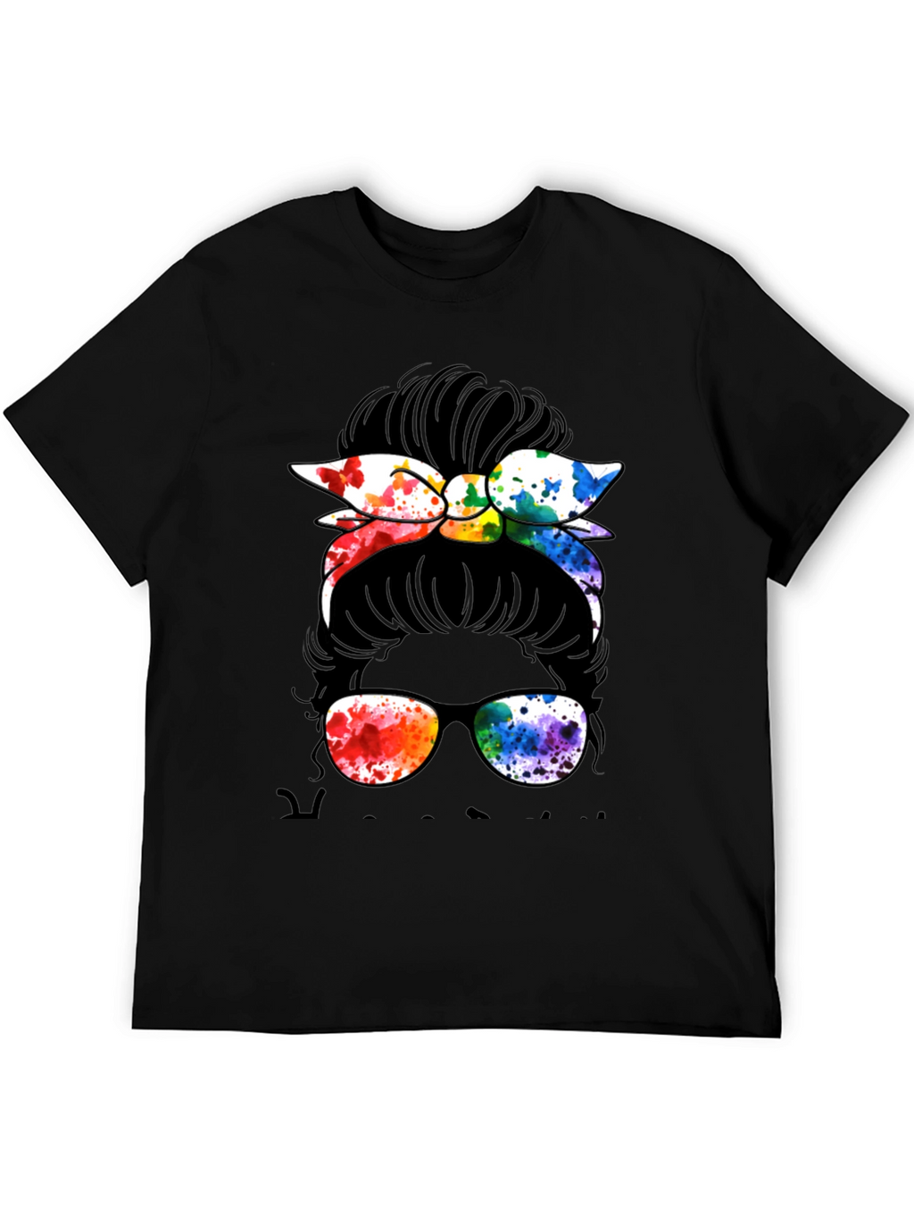 Messy Bun Pride T-Shirt