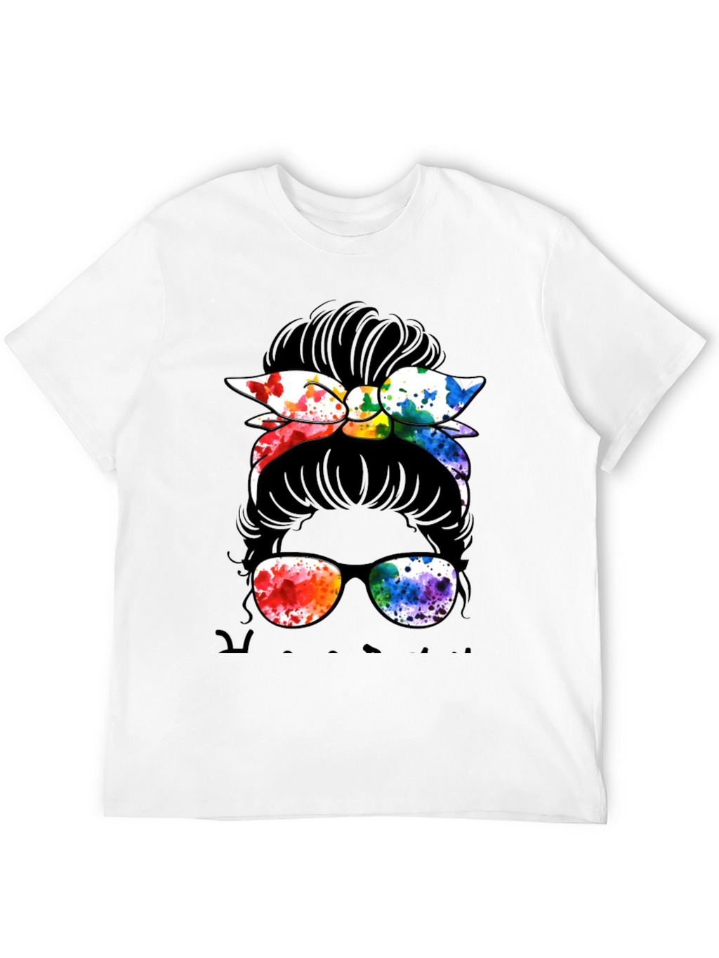 Messy Bun Pride T-Shirt