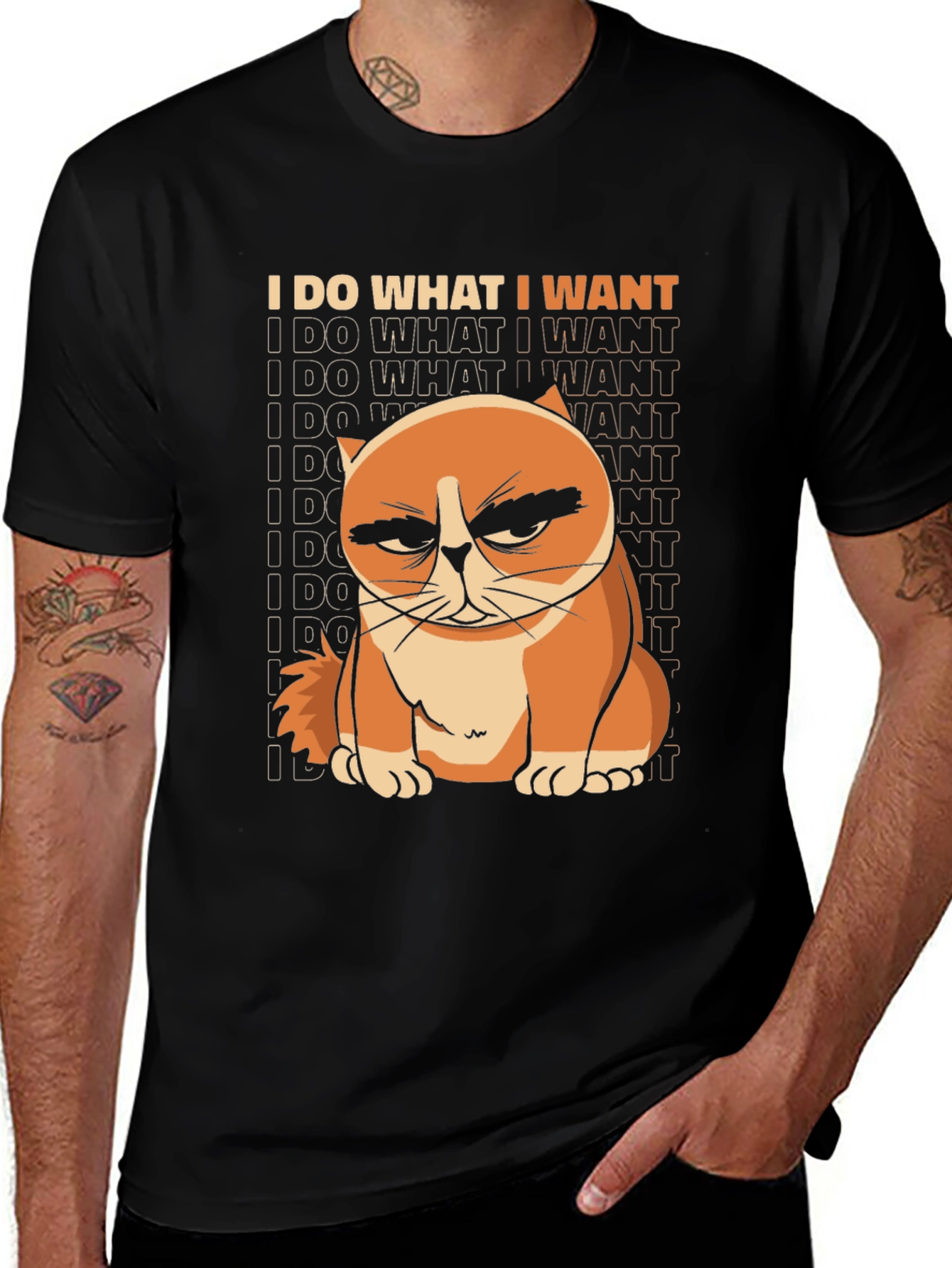 Grumpy Cat T-Shirt - I Do What I Want