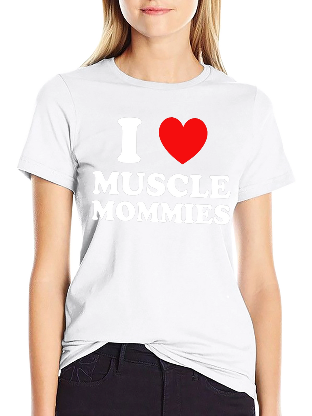 I Love Muscle Mommies T-Shirt