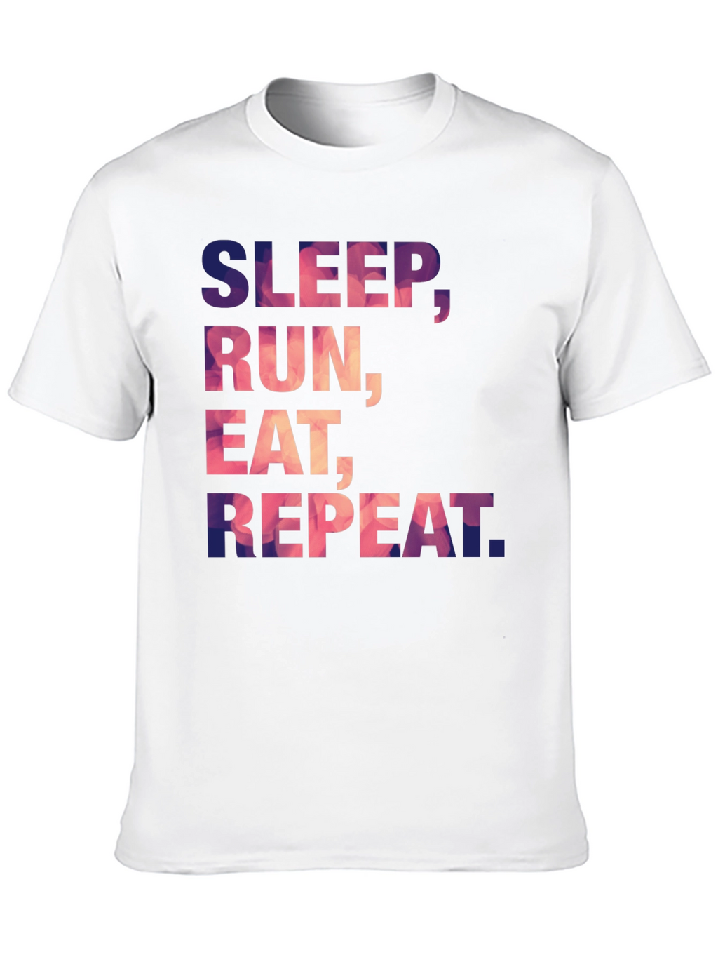Sleep Run Eat Repeat Graphic Tee