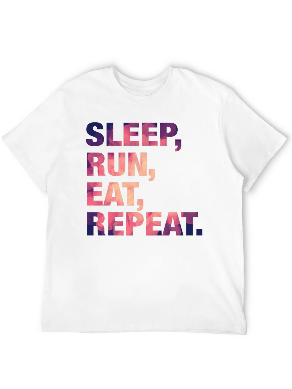 Sleep Run Eat Repeat Graphic Tee