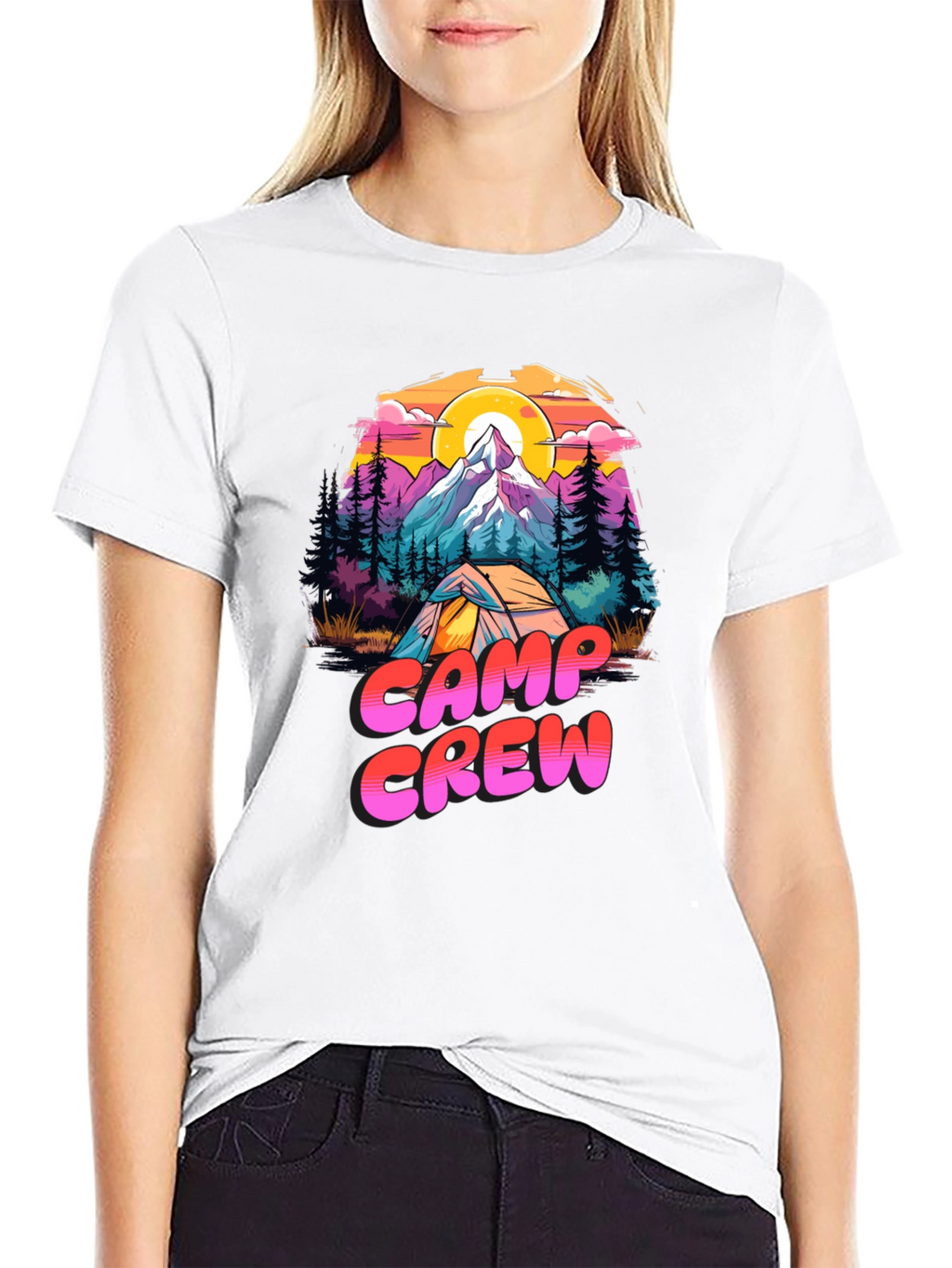 Camp Crew Graphic T-Shirt - Adventure Ready