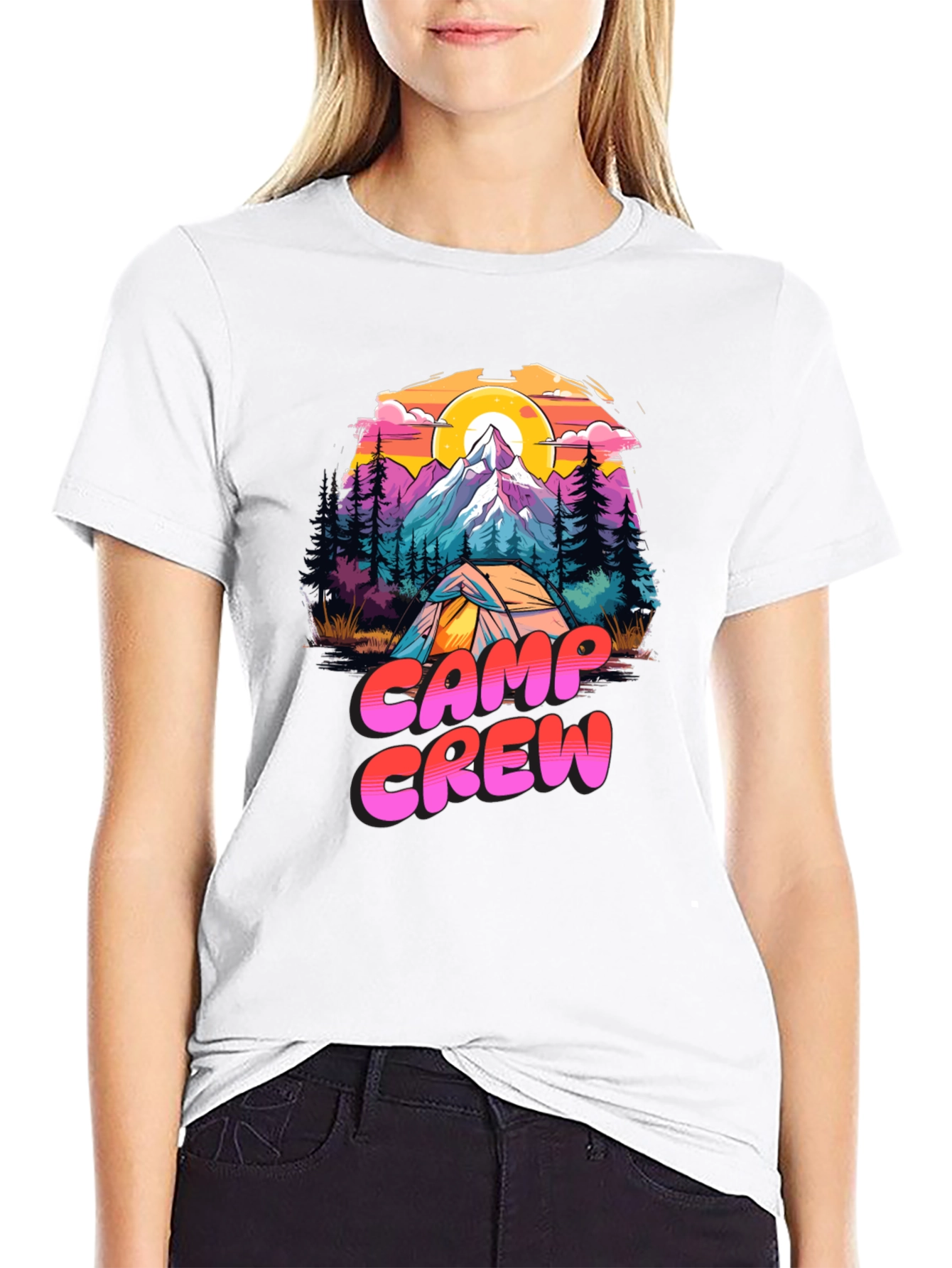 Camp Crew Graphic T-Shirt - Adventure Ready
