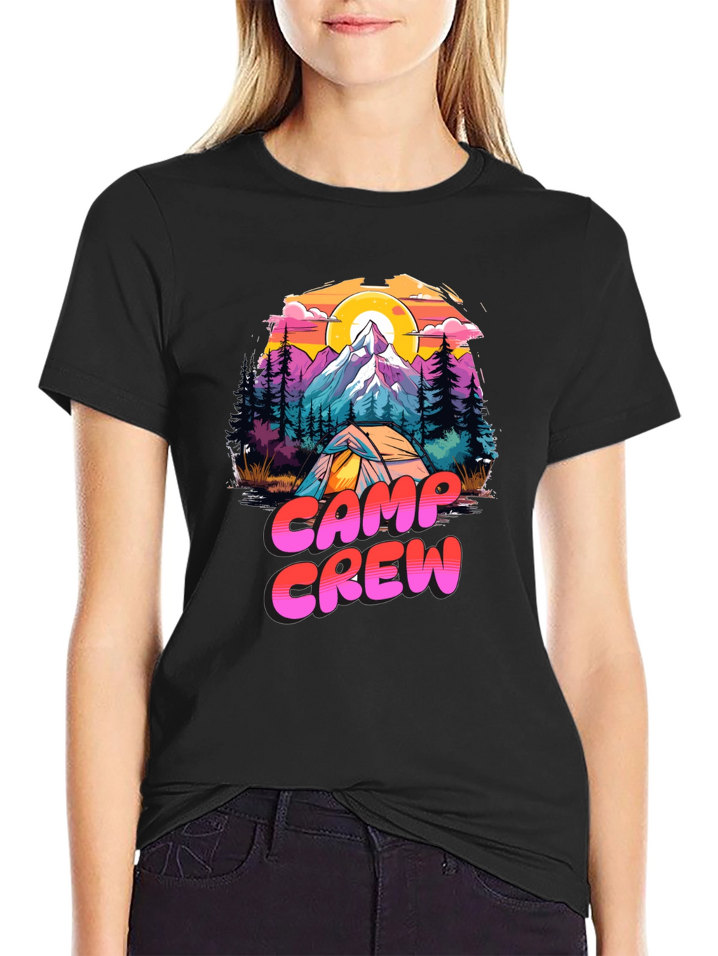 Camp Crew Graphic T-Shirt - Adventure Ready