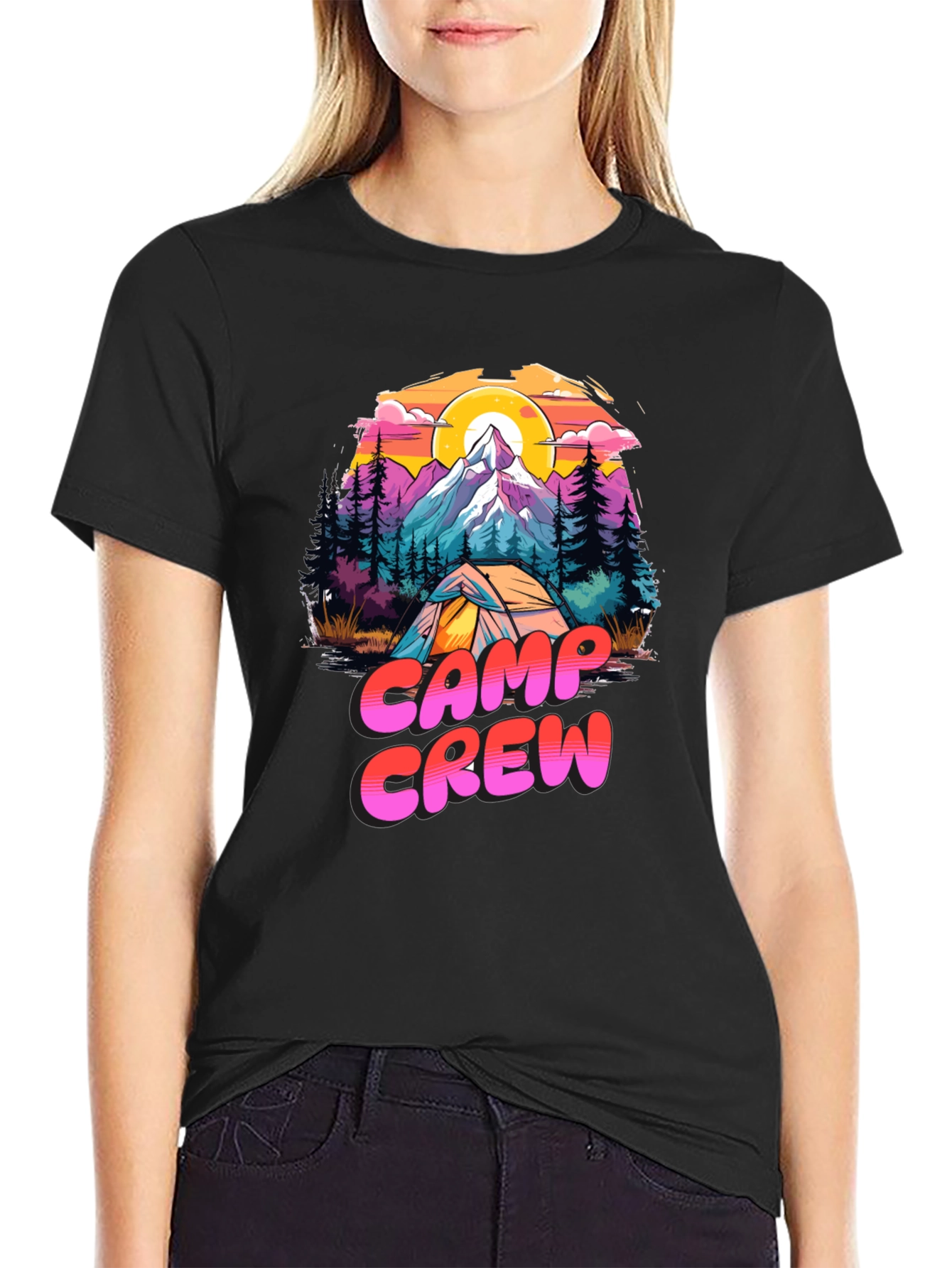 Camp Crew Graphic T-Shirt - Adventure Ready