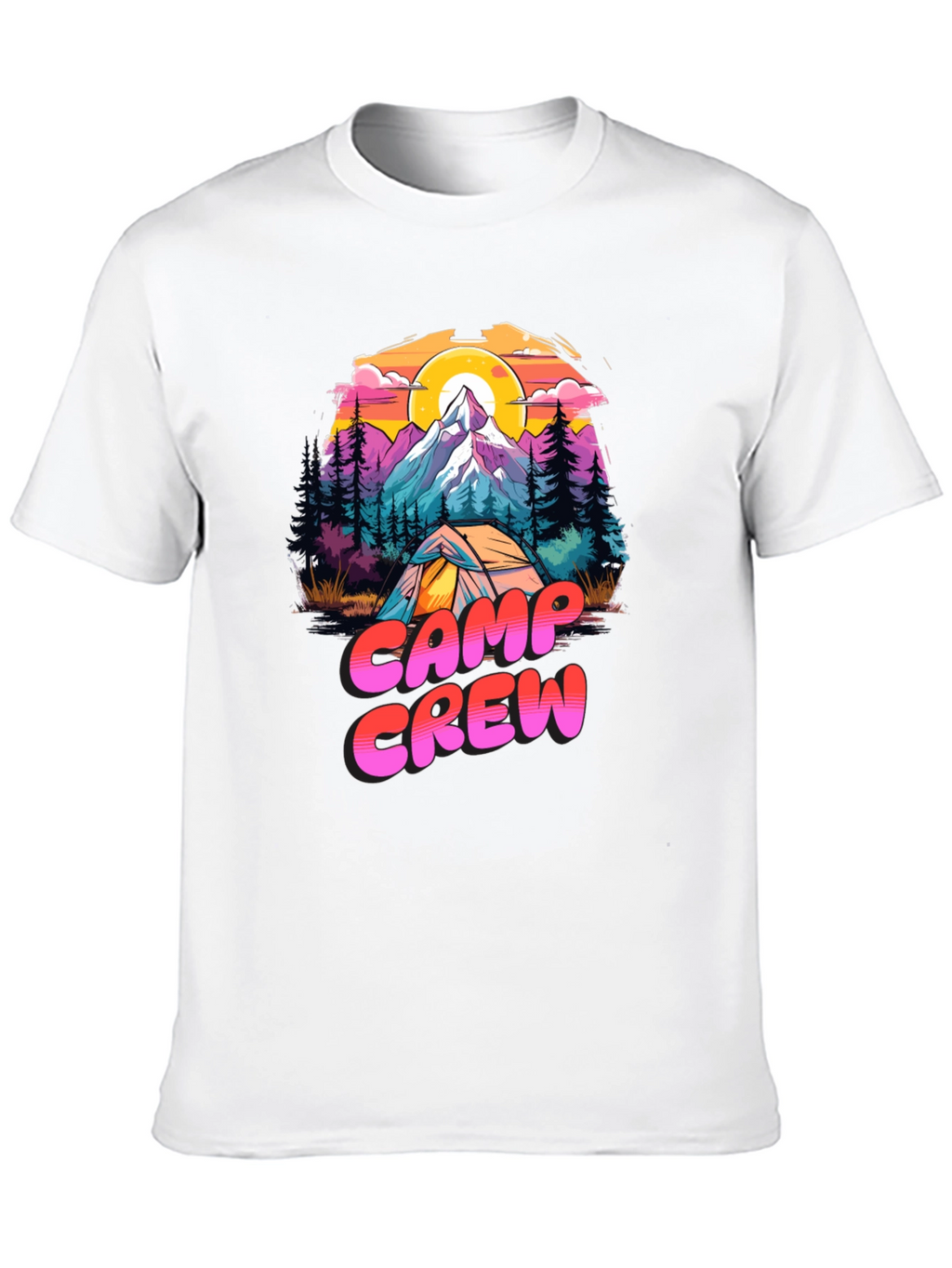 Camp Crew Graphic T-Shirt - Adventure Ready