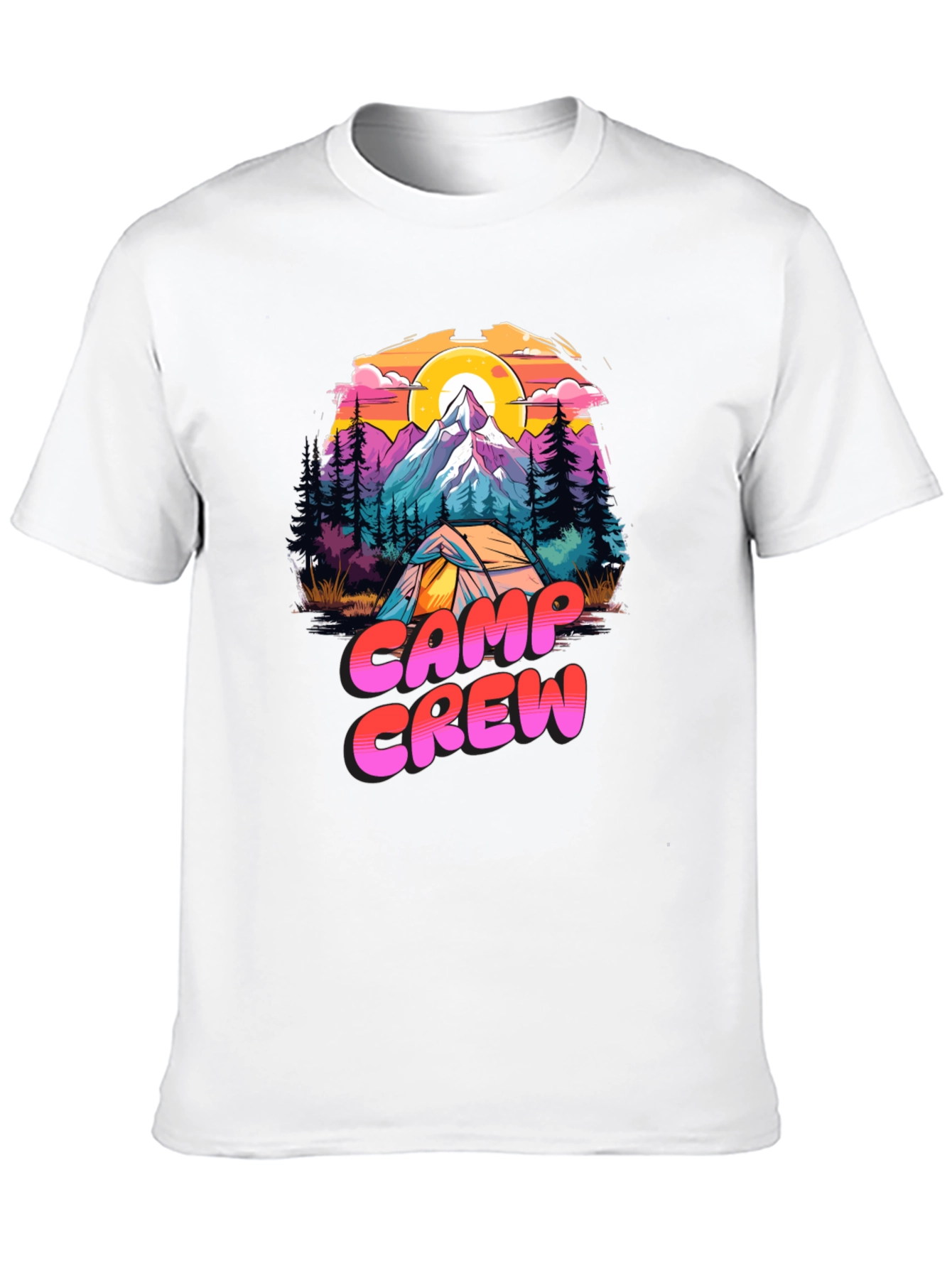 Camp Crew Graphic T-Shirt - Adventure Ready
