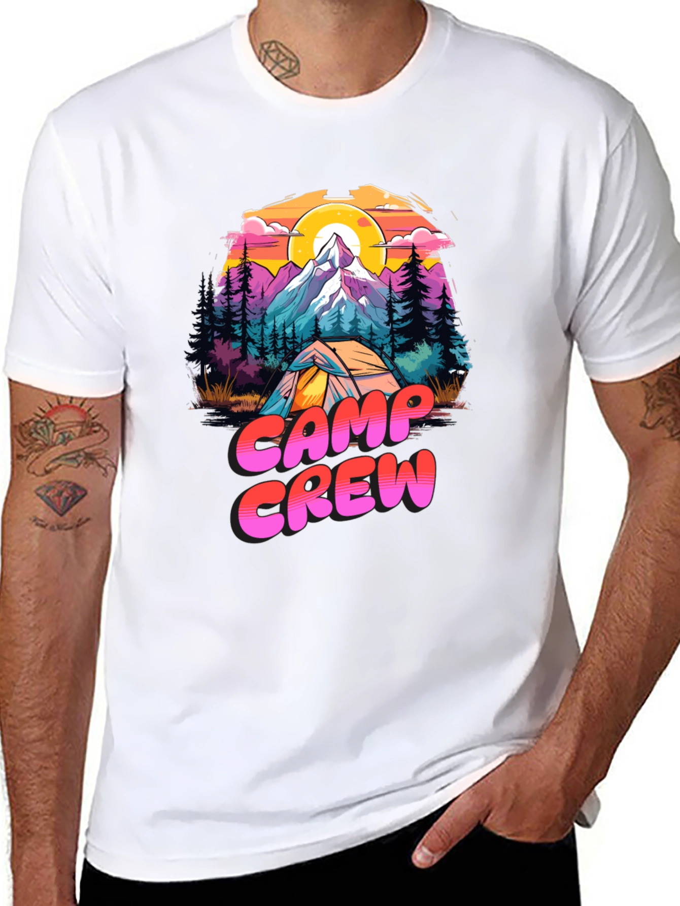Camp Crew Graphic T-Shirt - Adventure Ready