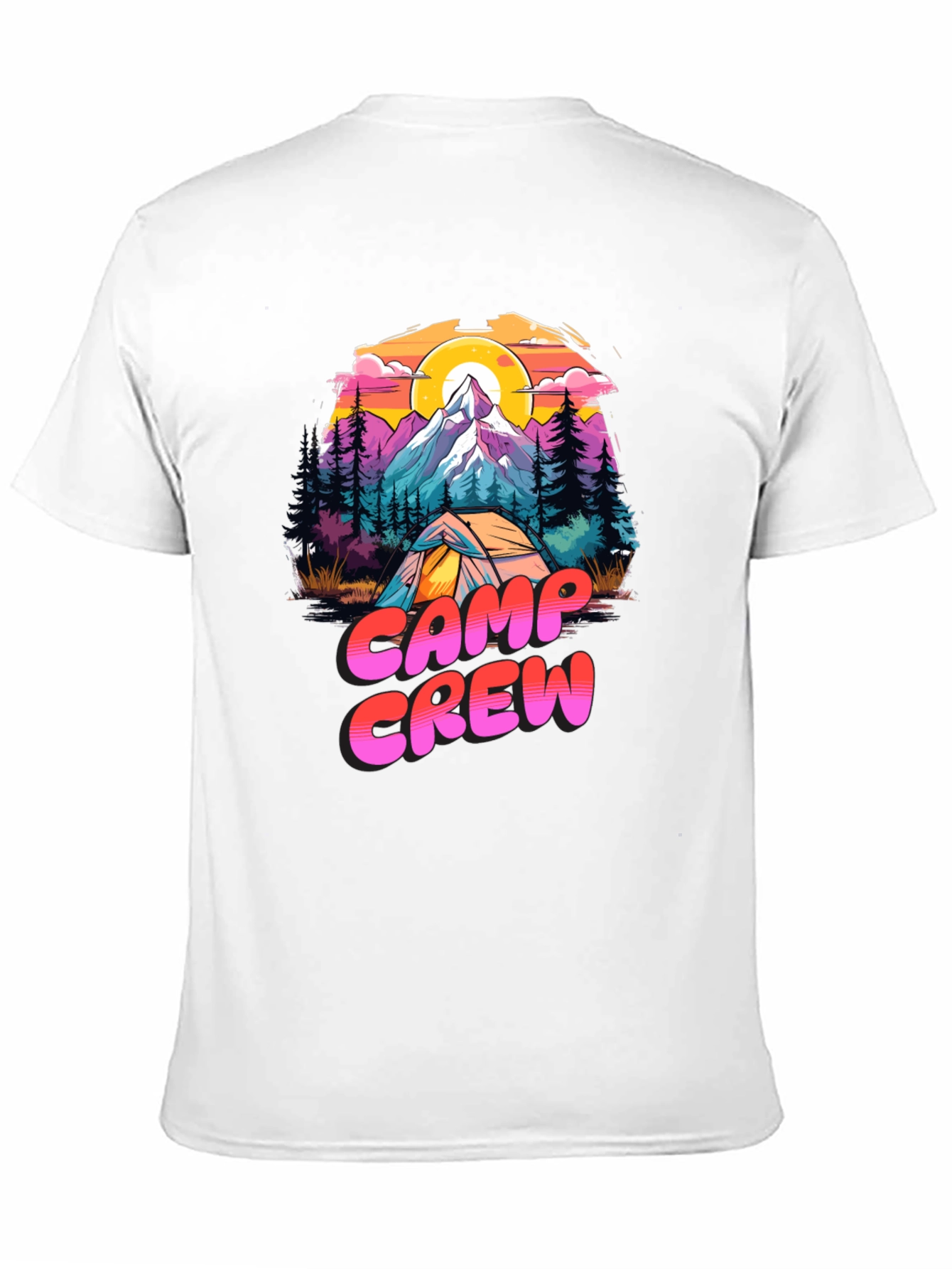 Camp Crew Graphic T-Shirt - Adventure Ready