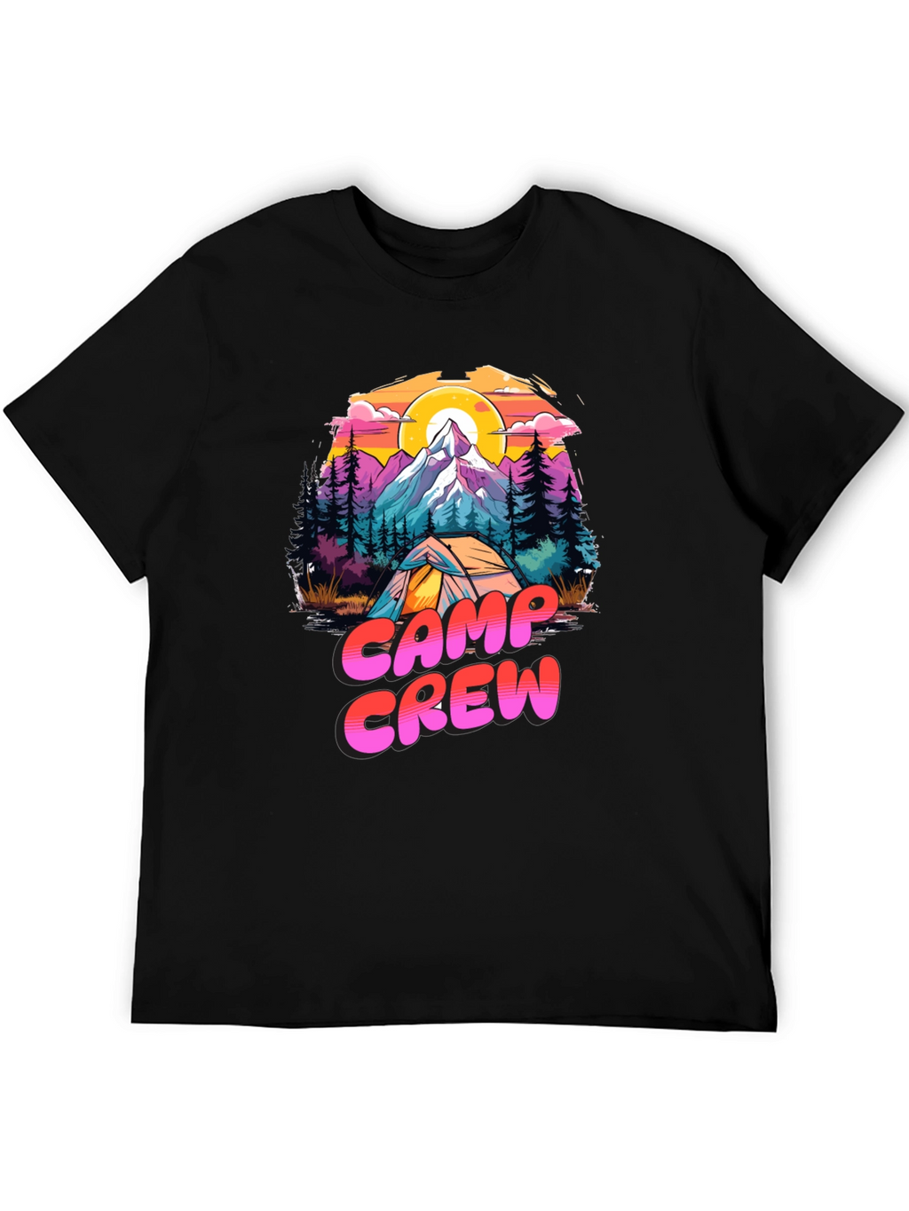 Camp Crew Graphic T-Shirt - Adventure Ready