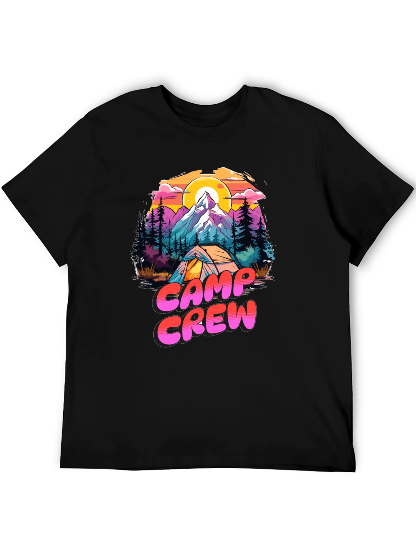 Camp Crew Graphic T-Shirt - Adventure Ready
