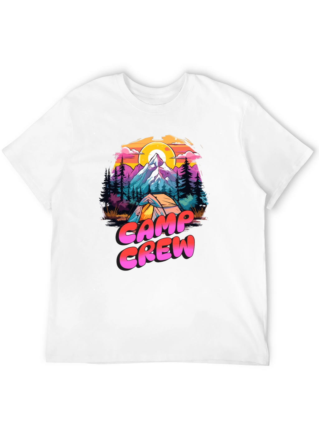 Camp Crew Graphic T-Shirt - Adventure Ready