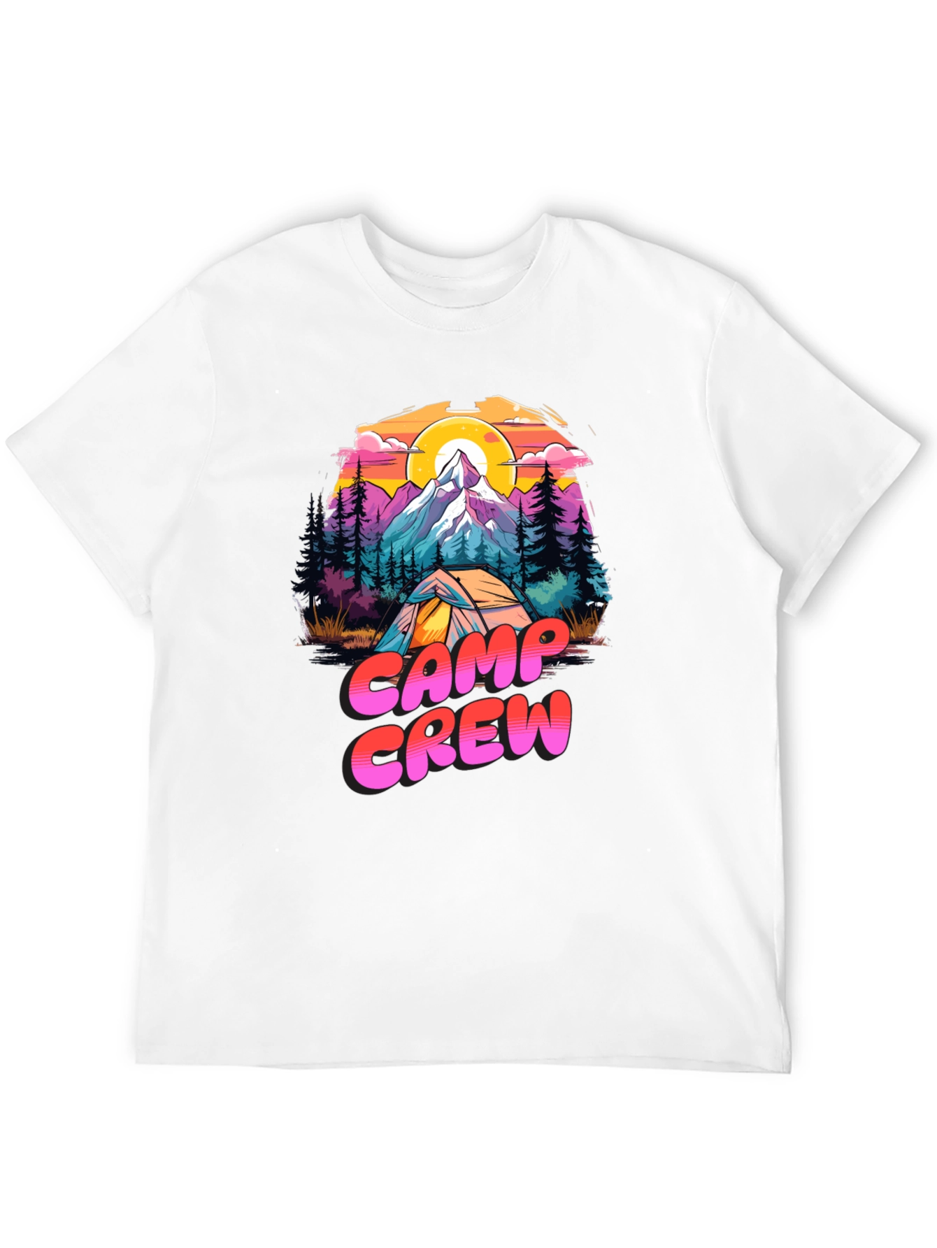 Camp Crew Graphic T-Shirt - Adventure Ready