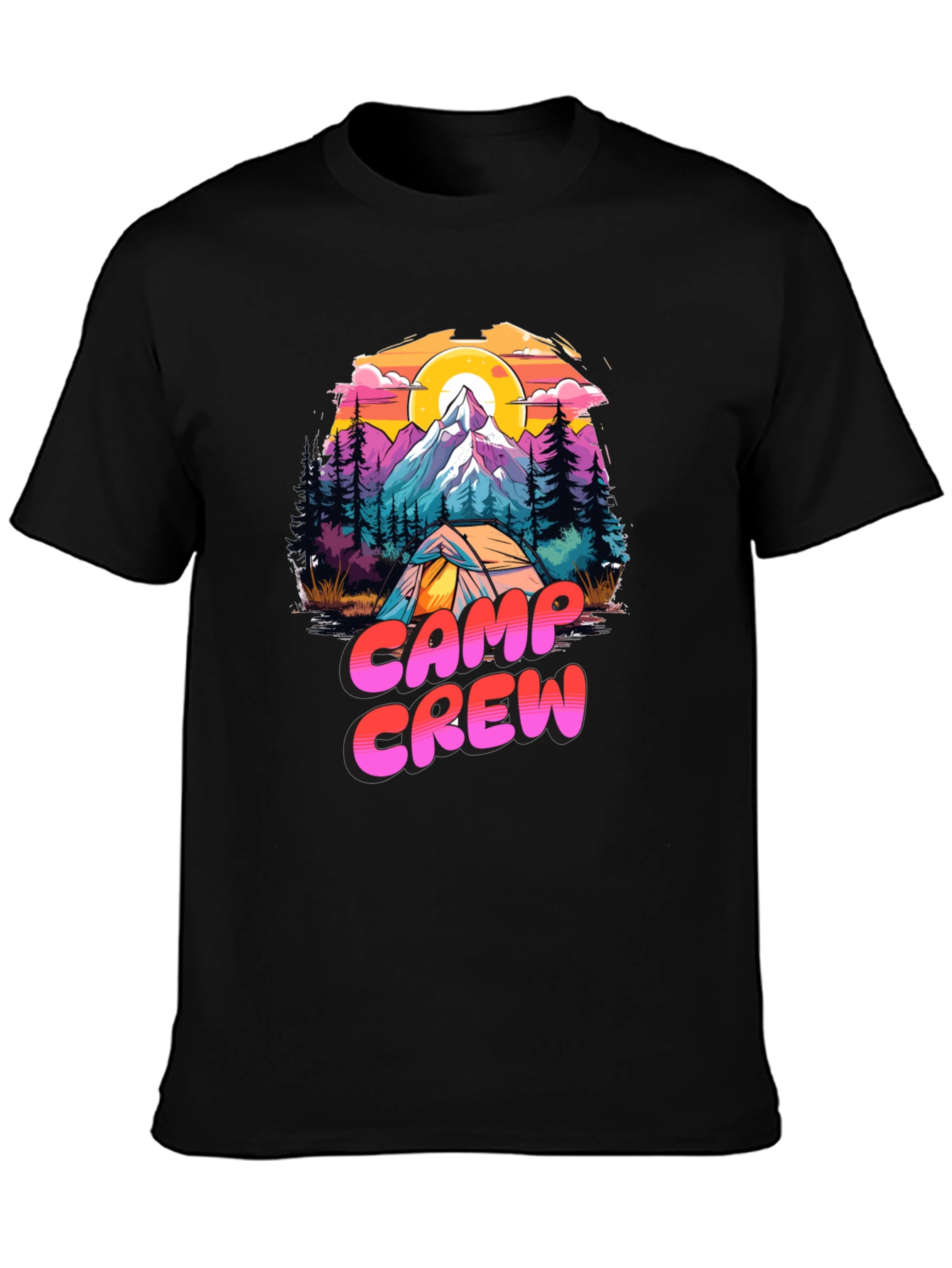 Camp Crew Graphic T-Shirt - Adventure Ready