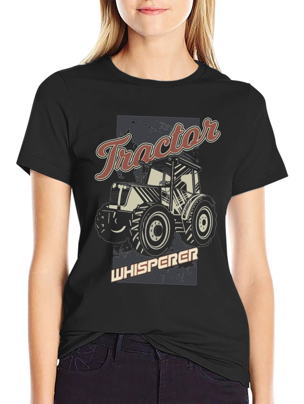 Tractor Whisperer Graphic T-Shirt - Farmer Style