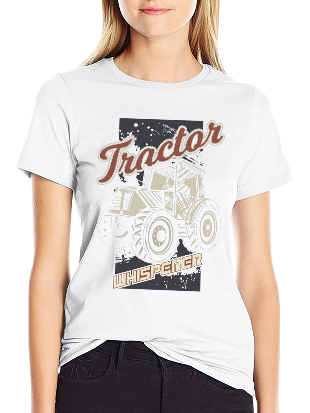 Tractor Whisperer Graphic T-Shirt - Farmer Style
