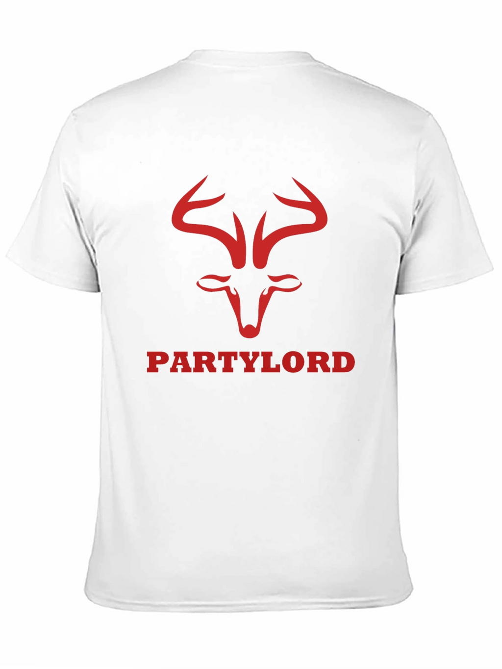 Party Lord Graphic Tee - Black Cotton T-Shirt