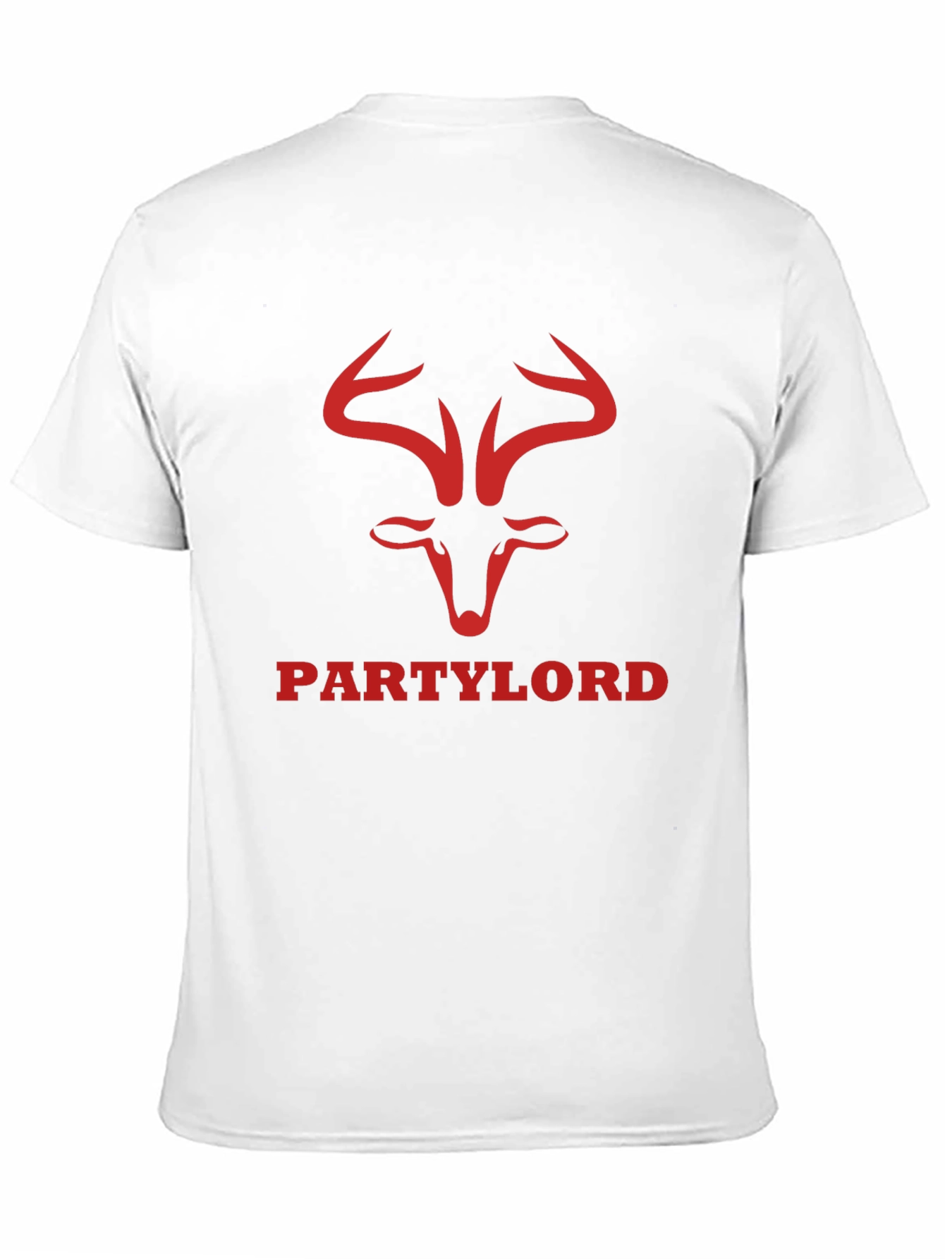 Party Lord Graphic Tee - Black Cotton T-Shirt