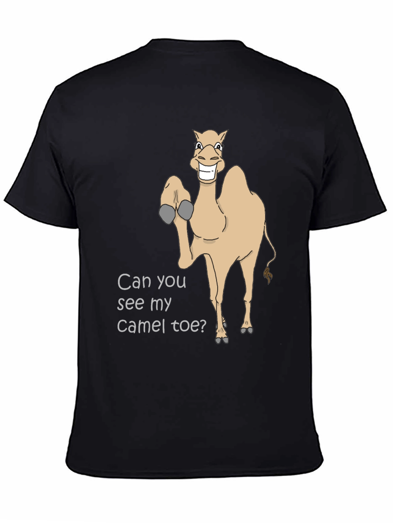 Funny Camel Toe Graphic Tee