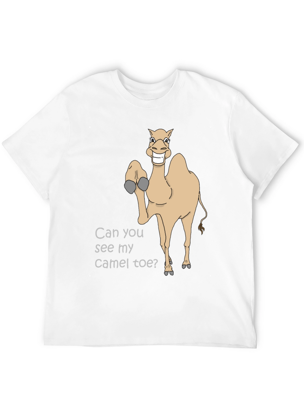 Funny Camel Toe Graphic Tee