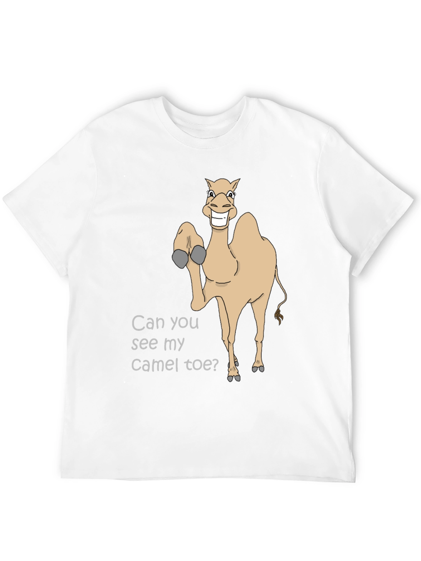 Funny Camel Toe Graphic Tee