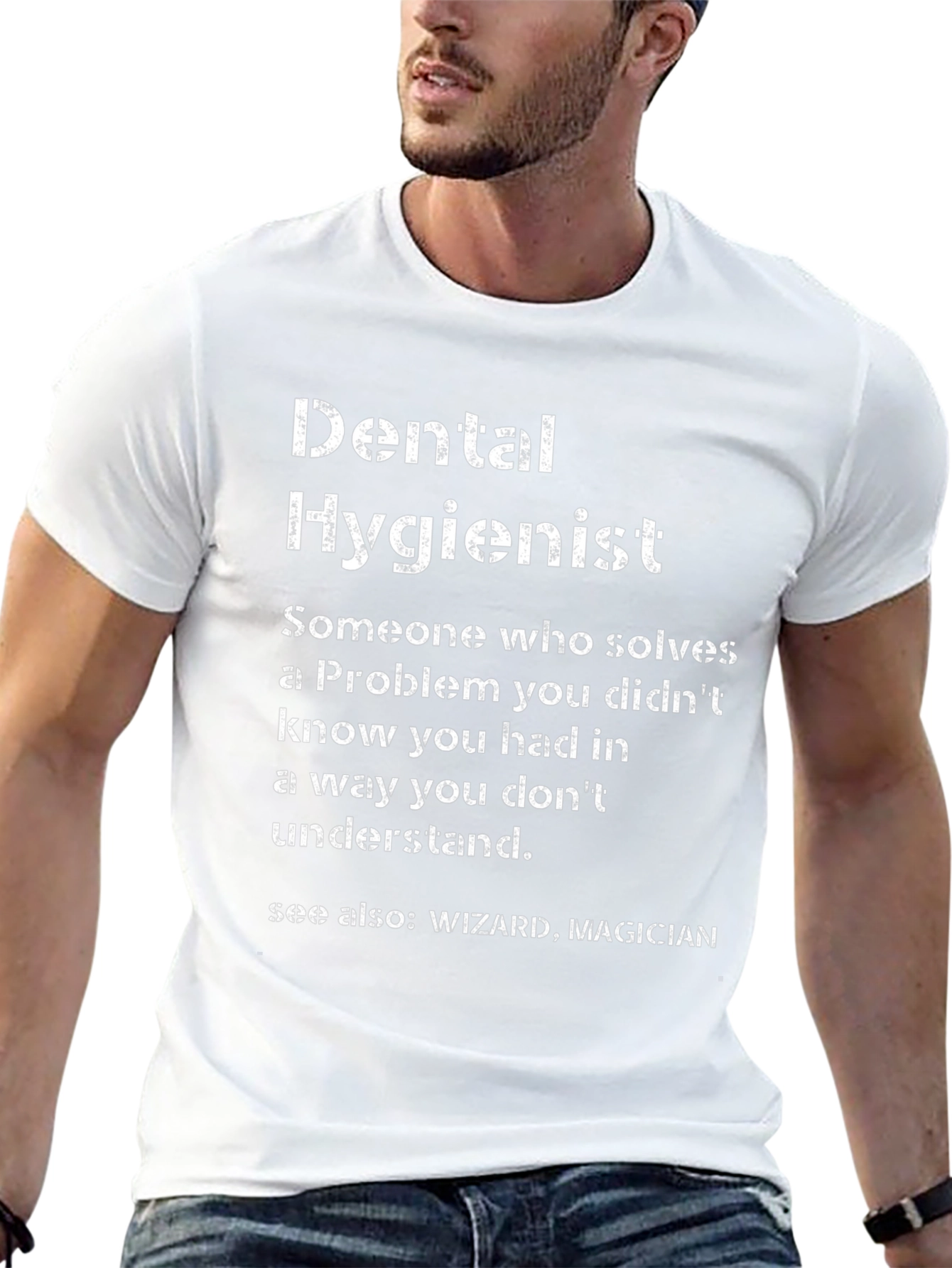 Dental Hygienist T-Shirt - Wizard Magician Tee