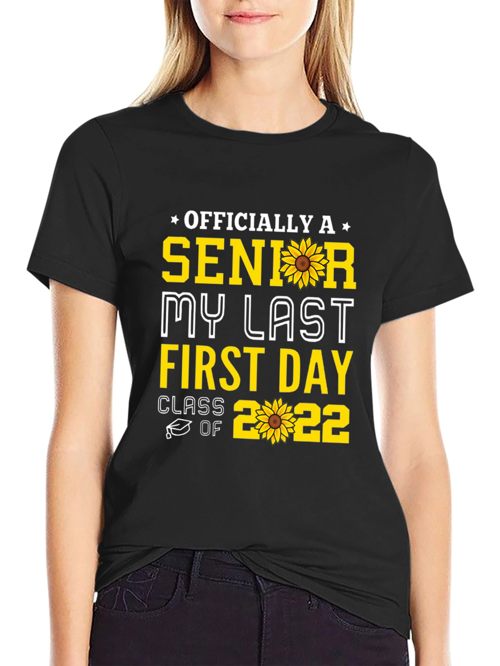 Senior Class of 2022 Sunflower T-Shirt