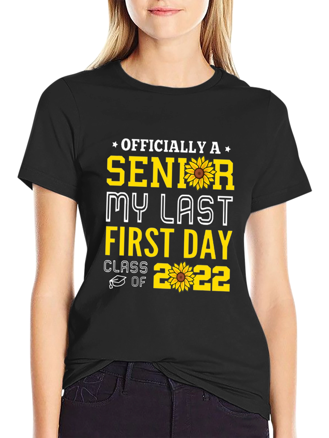 Senior Class of 2022 Sunflower T-Shirt