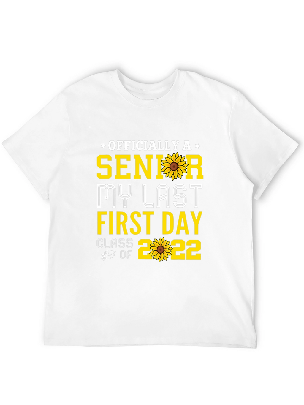 Senior Class of 2022 Sunflower T-Shirt