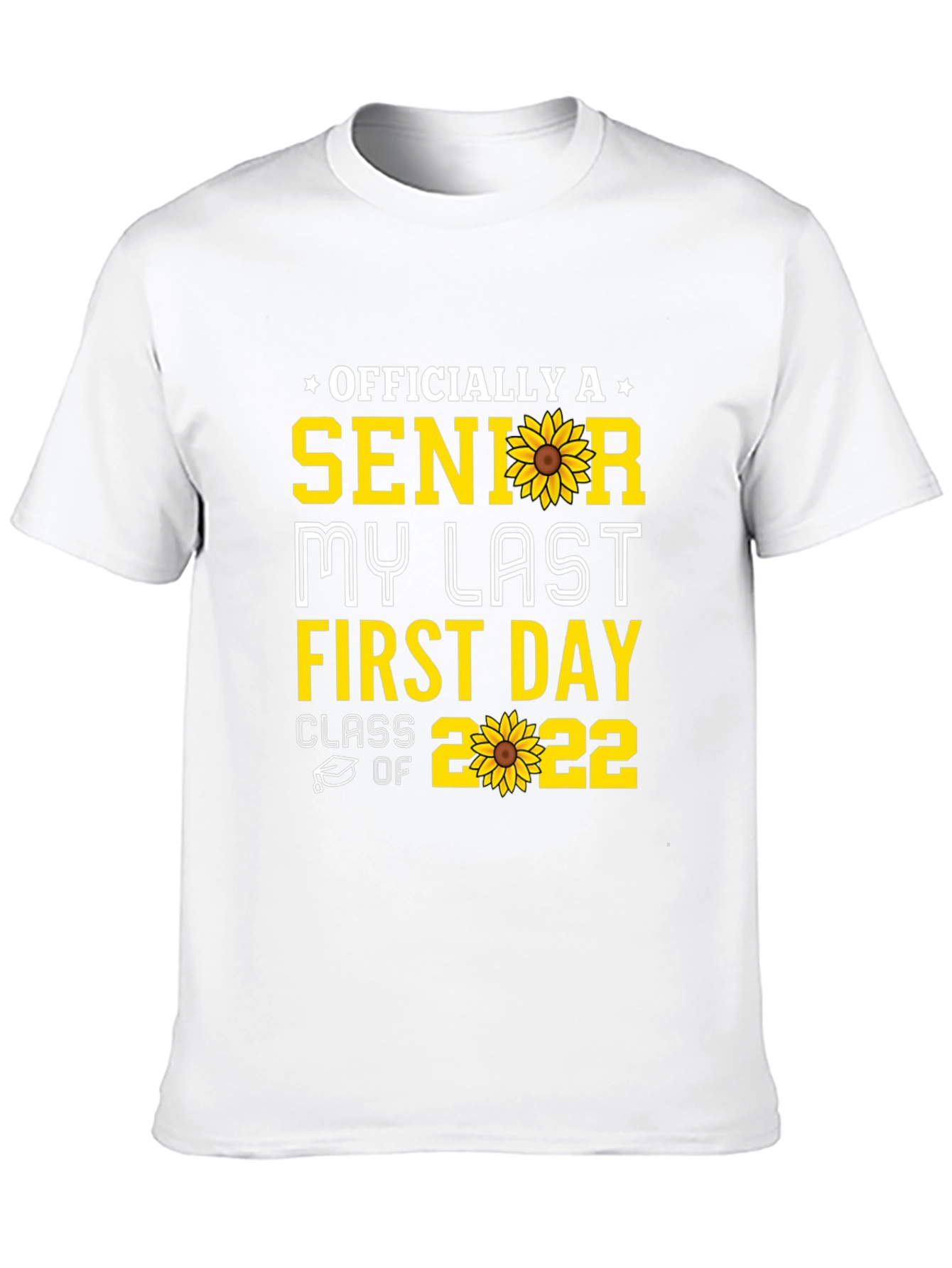 Senior Class of 2022 Sunflower T-Shirt