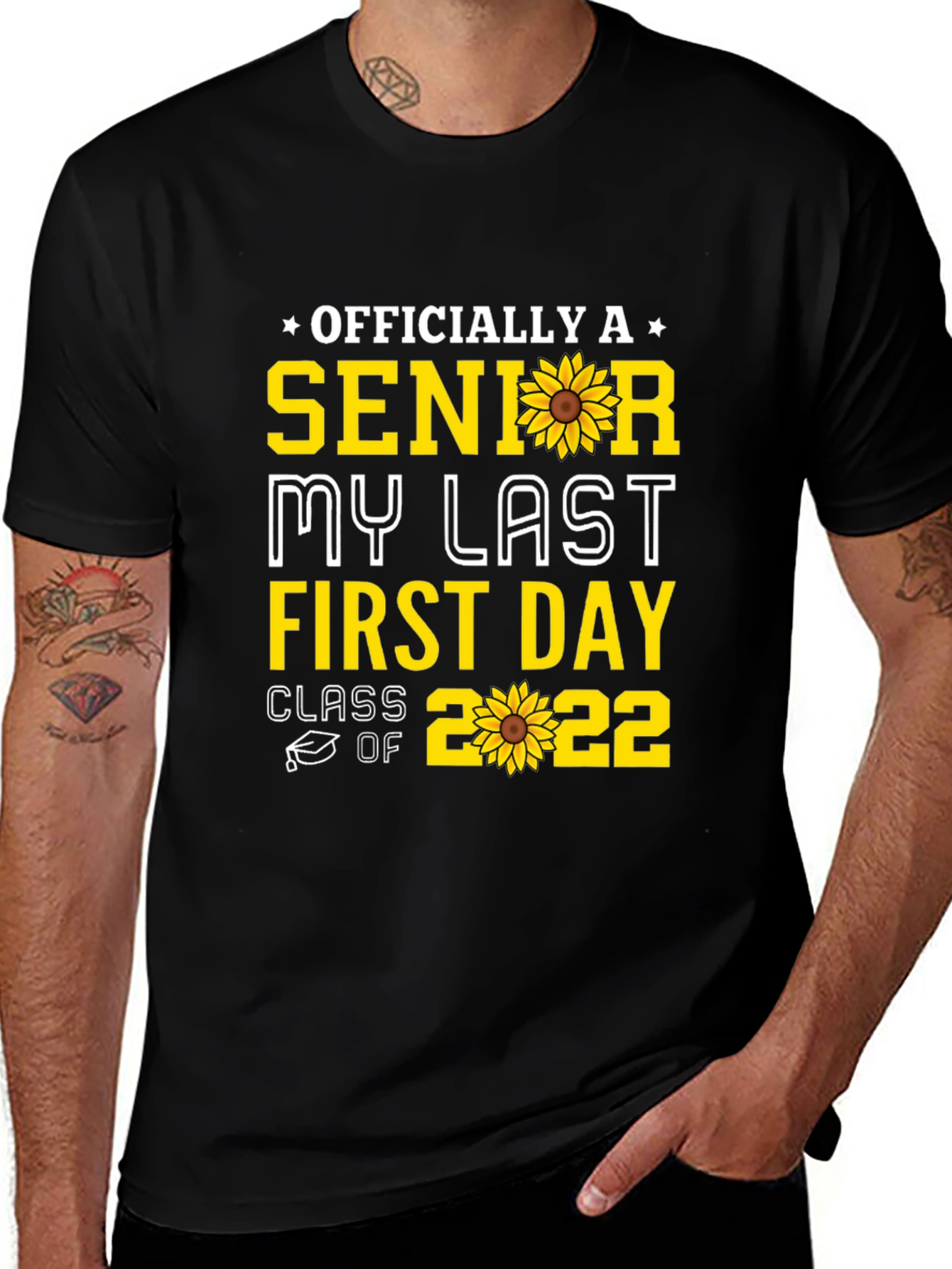 Senior Class of 2022 Sunflower T-Shirt