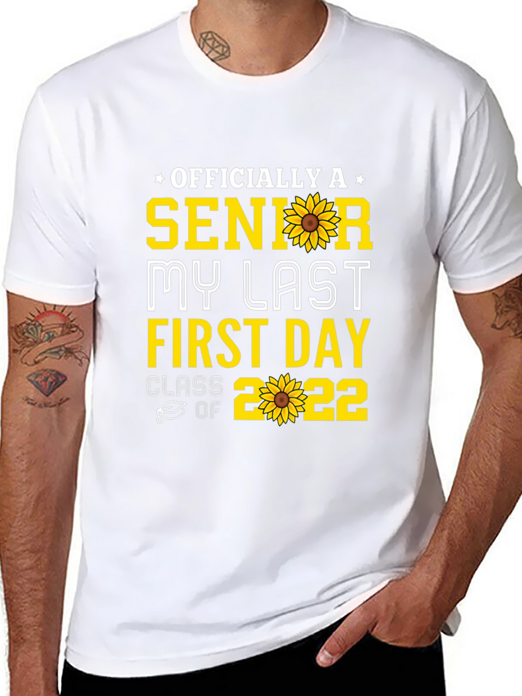 Senior Class of 2022 Sunflower T-Shirt