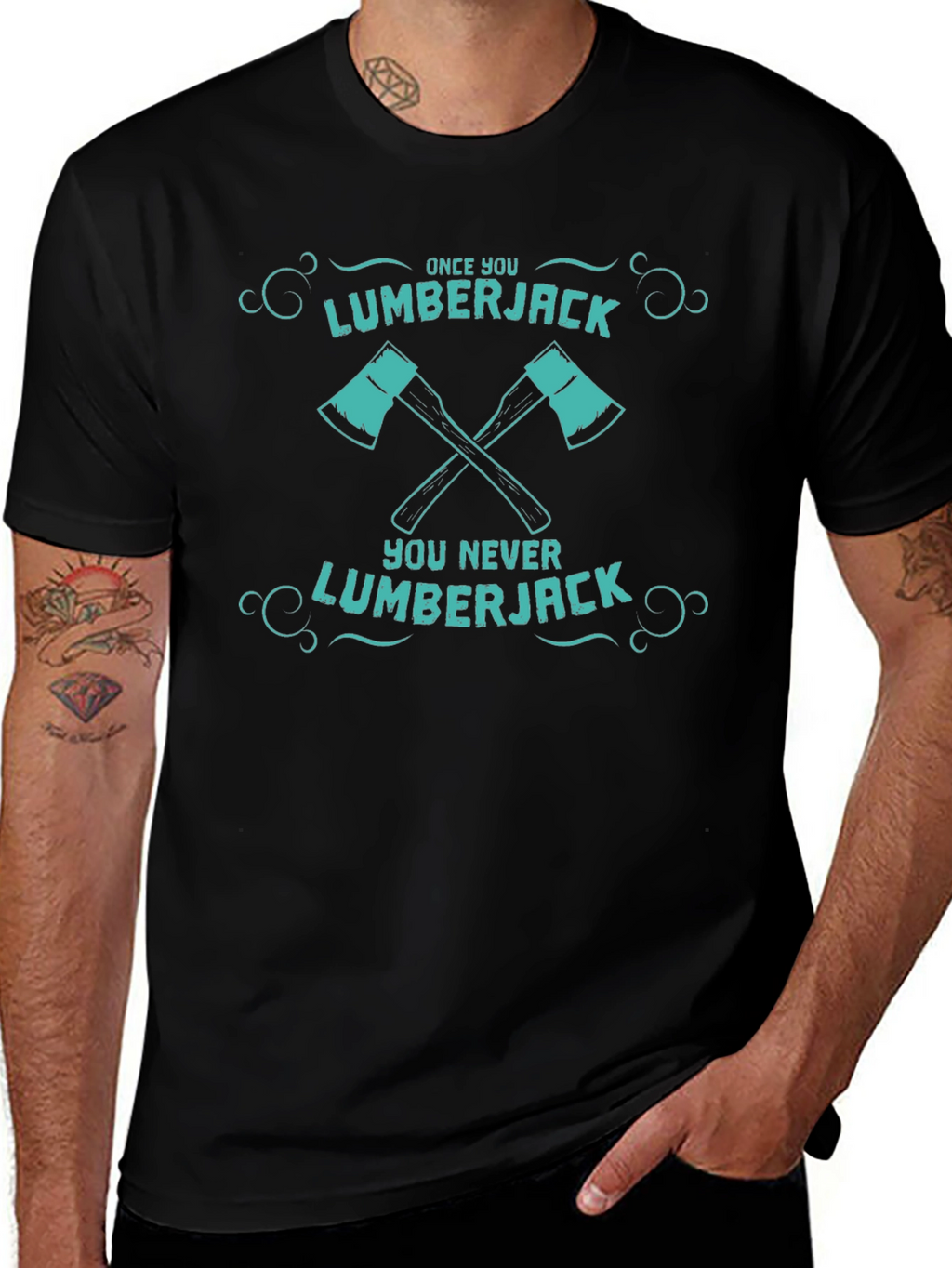 Lumberjack Tee: Once You Go Lumberjack...