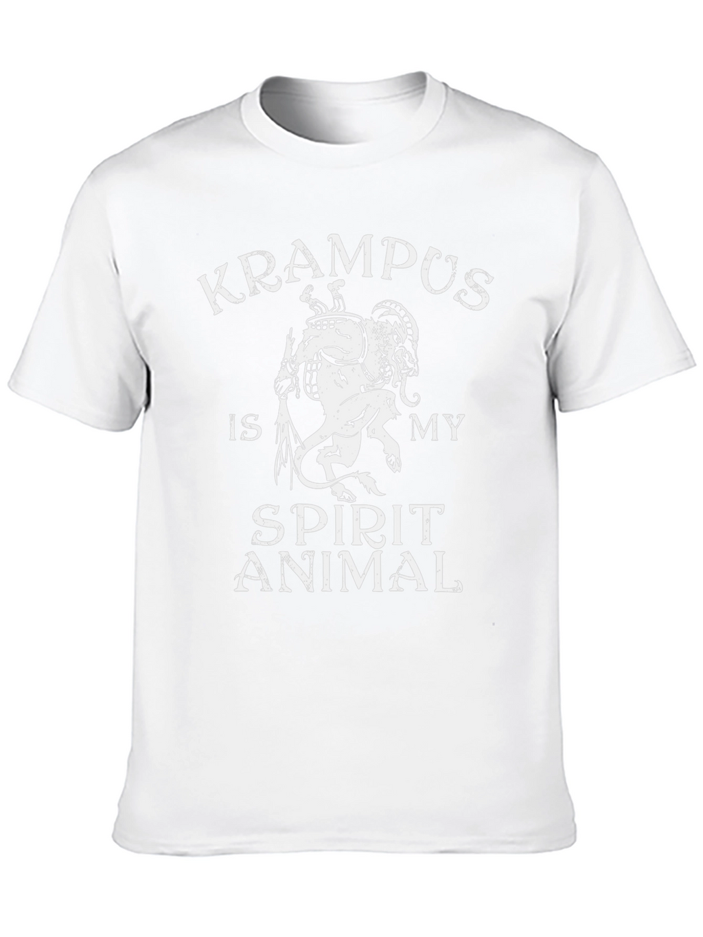 Krampus Spirit Animal Black T-Shirt
