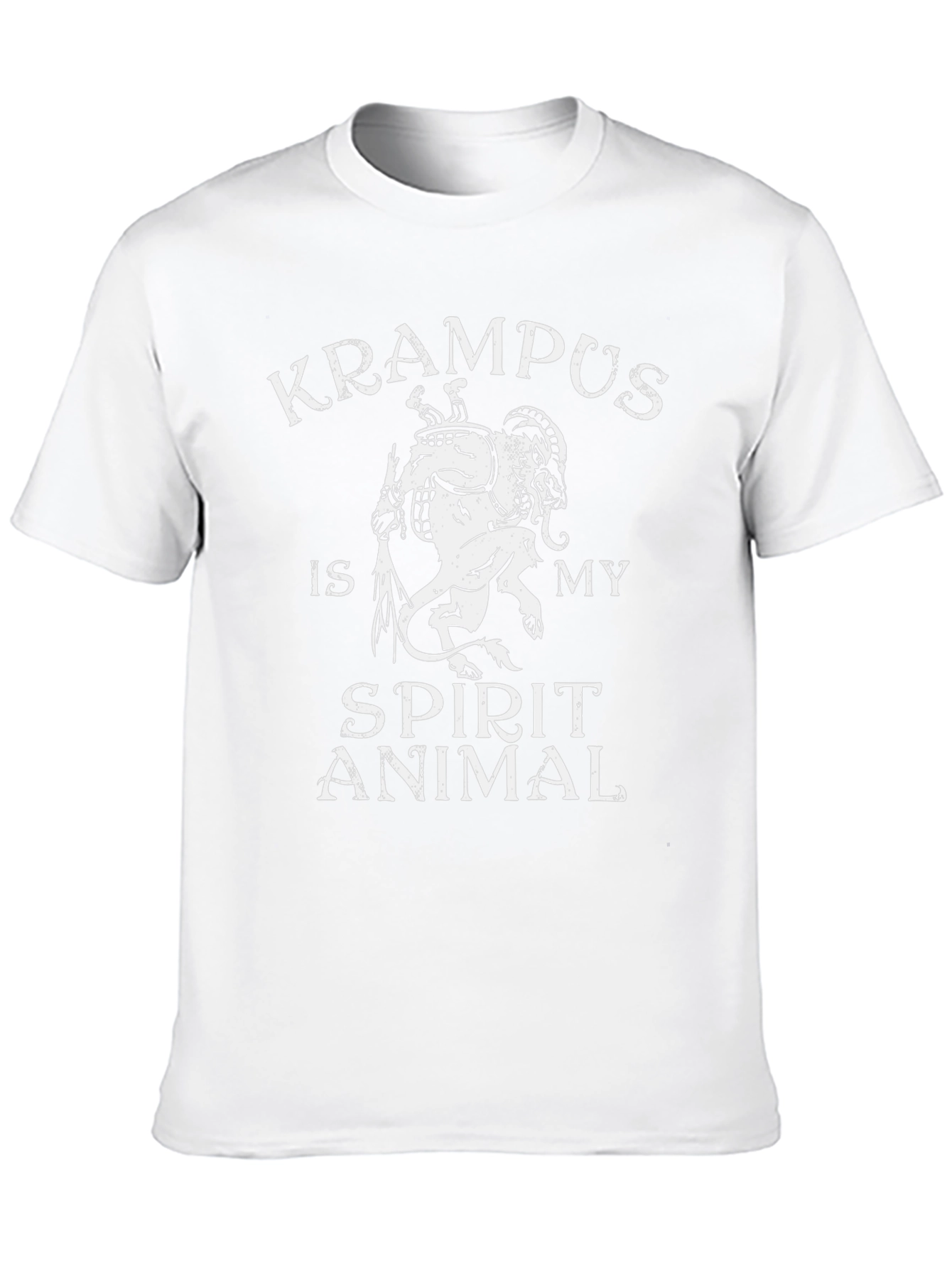 Krampus Spirit Animal Black T-Shirt
