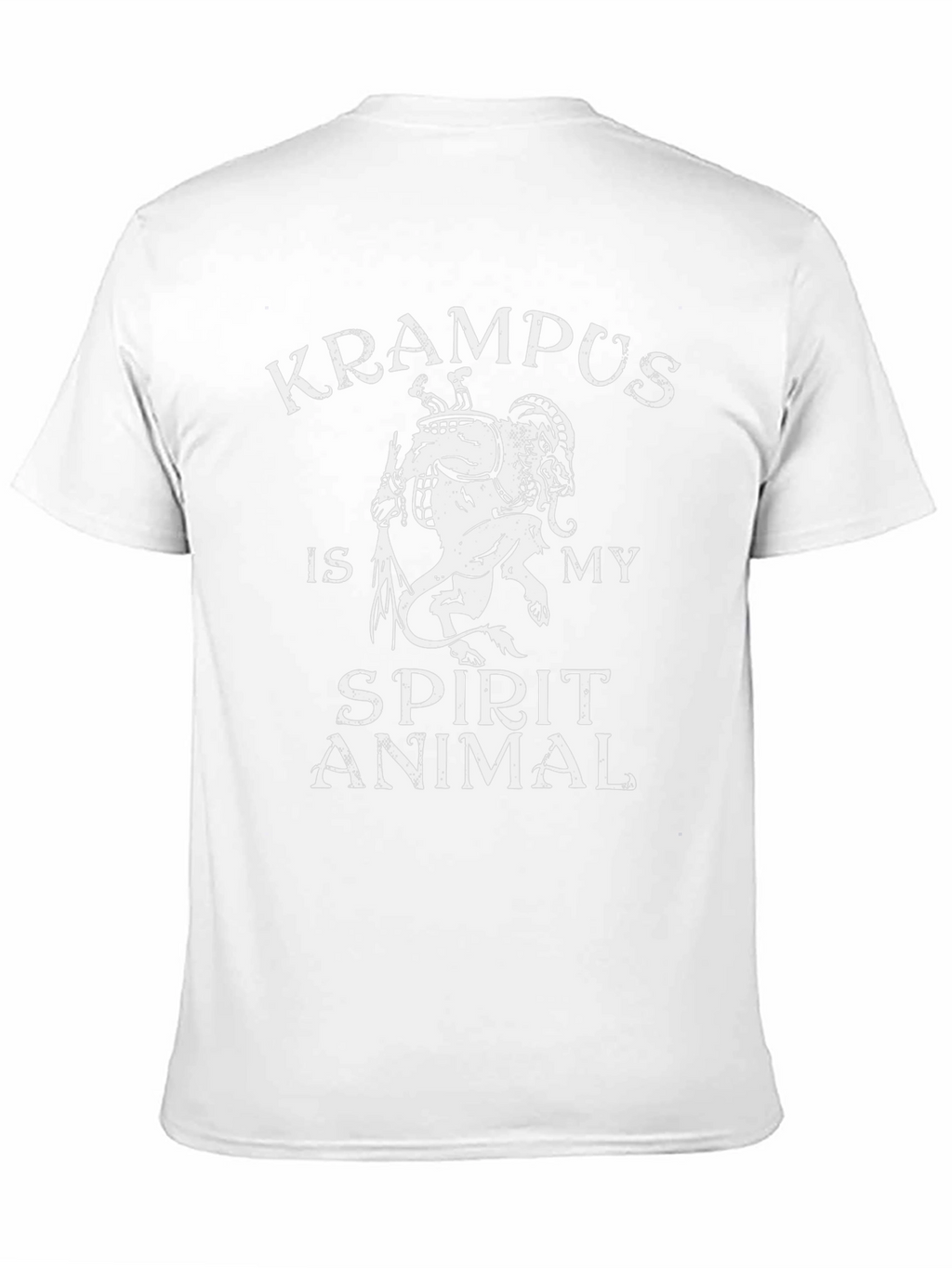 Krampus Spirit Animal Black T-Shirt