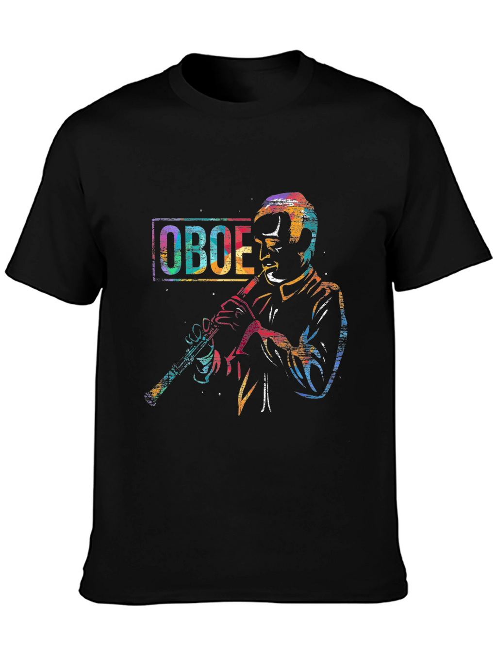 Oboe Player Graphic T-Shirt - Musician Tee