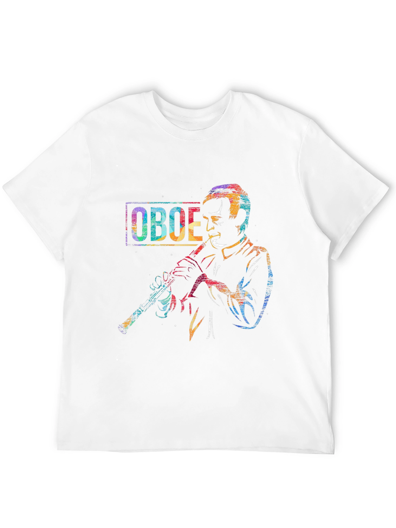 Oboe Player Graphic T-Shirt - Musician Tee