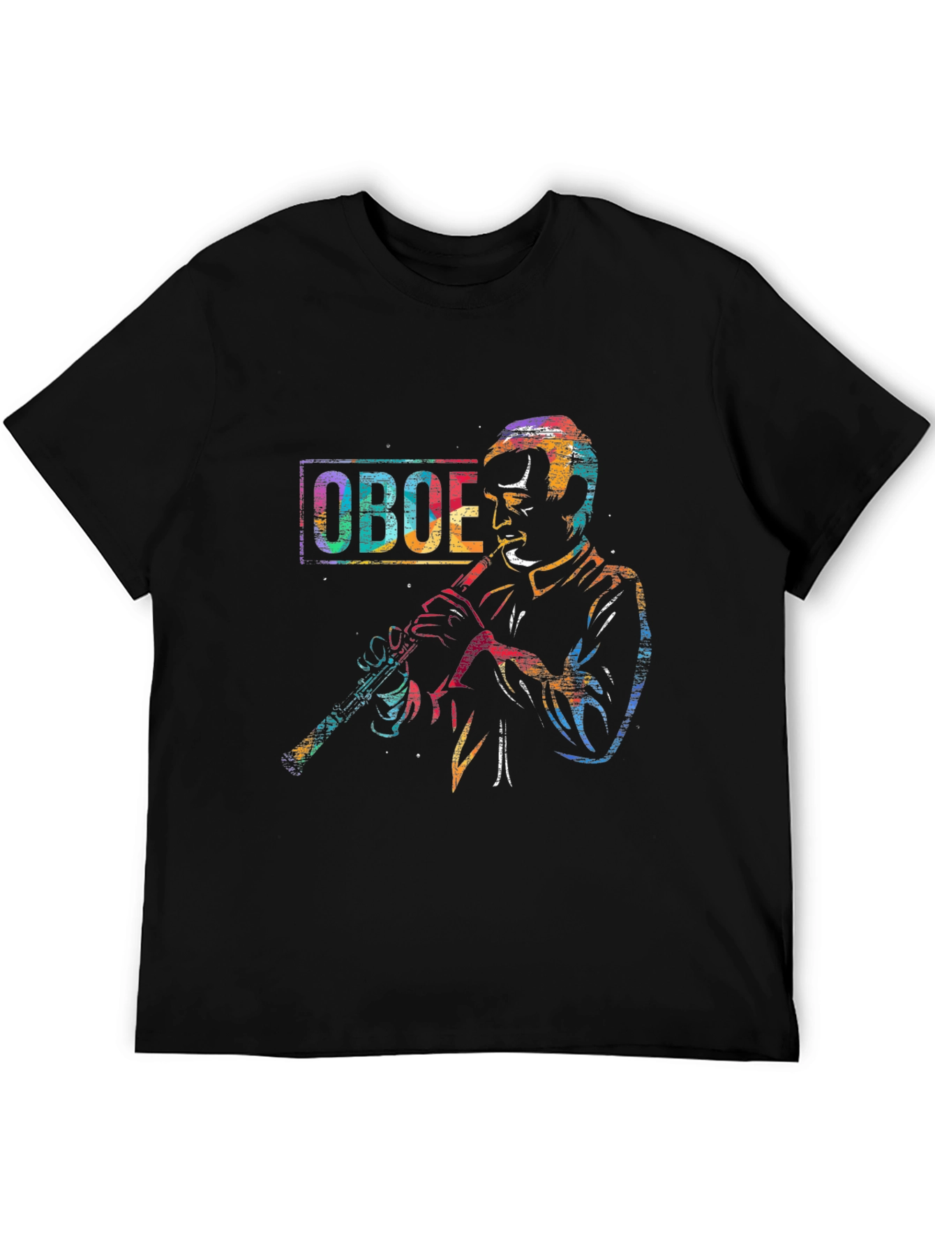Oboe Player Graphic T-Shirt - Musician Tee